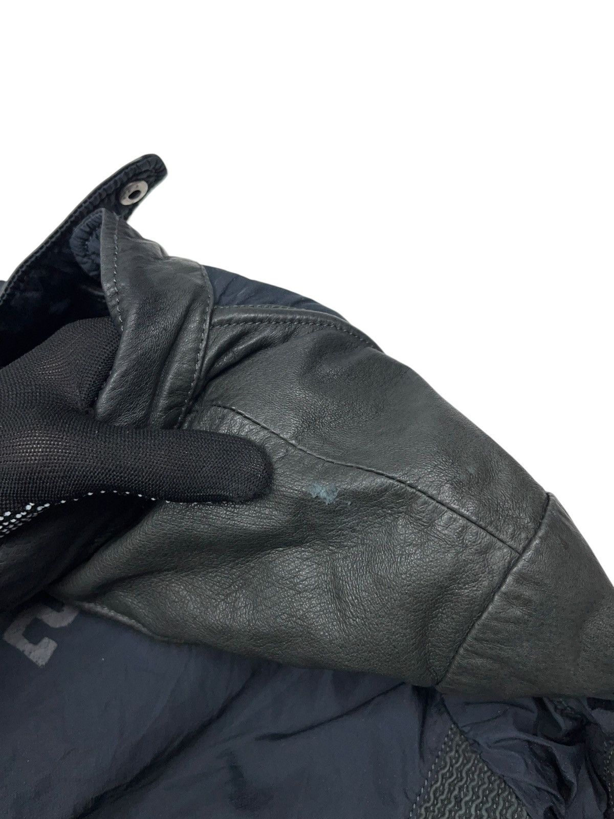 Mustang × Vintage Vintage Mustang Racing Leather Jacket Balenciaga Style Size US M / EU 48-50 / 2 - 11 Thumbnail