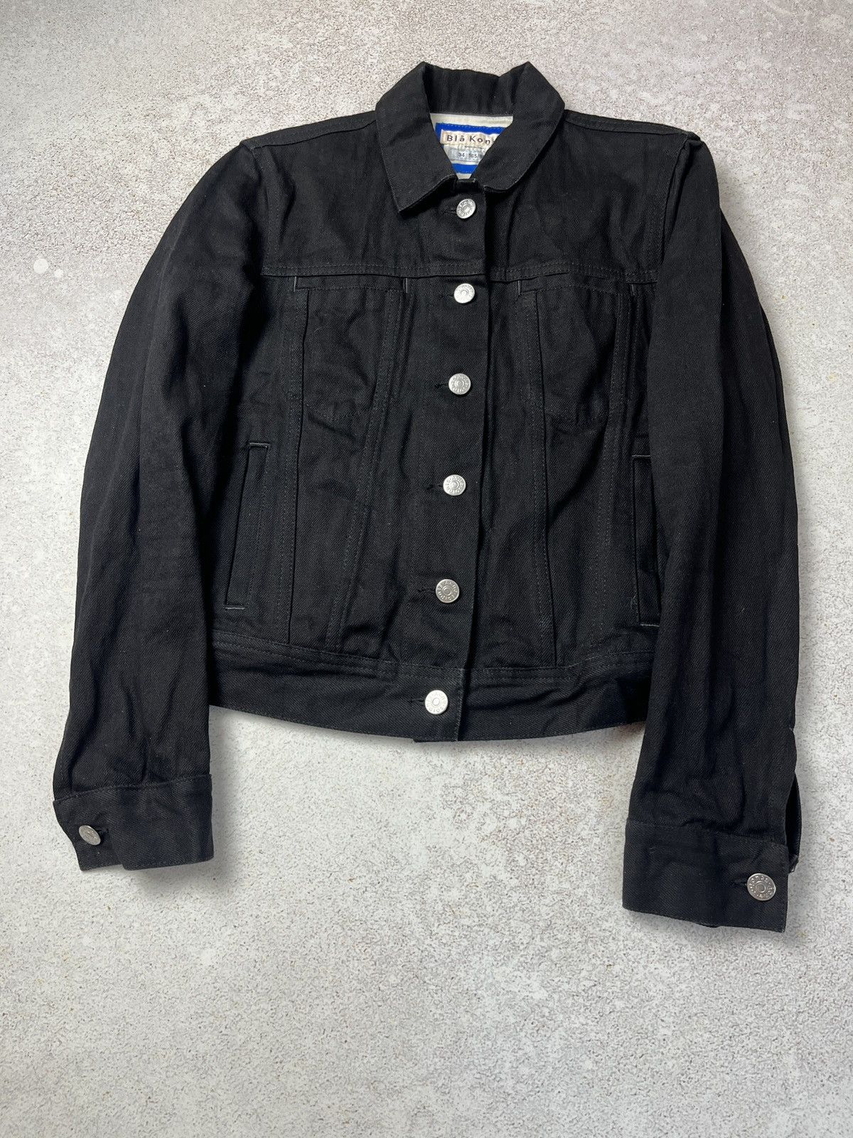 Acne Studios Blå Konst Acne Studios denim jacket Drip Luxury Size XS / US 0-2 / IT 36-38 - 3 Thumbnail