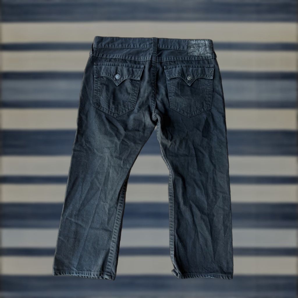 True Religion VINTAGE Y2K True Religion Ricky Straight Denim Jeans Mens 38x25 Made in USA Size US 38 / EU 54 - 1 Thumbnail