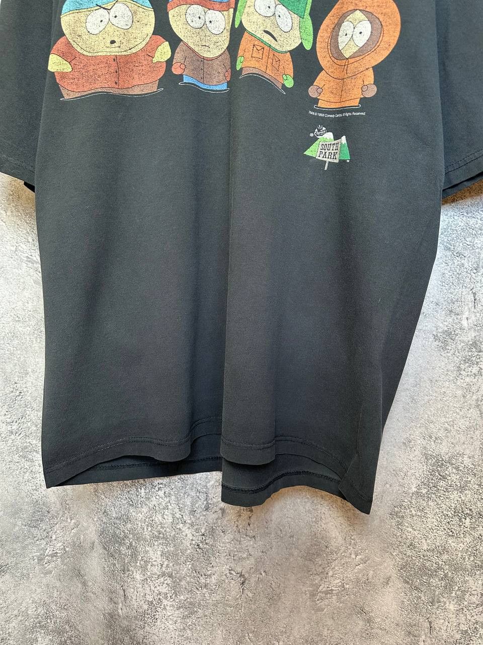Cartoon Network South Park Vintage 1998 T-Shirt Comedy Central Crew Tee Size US XL / EU 56 / 4 - 7 Thumbnail