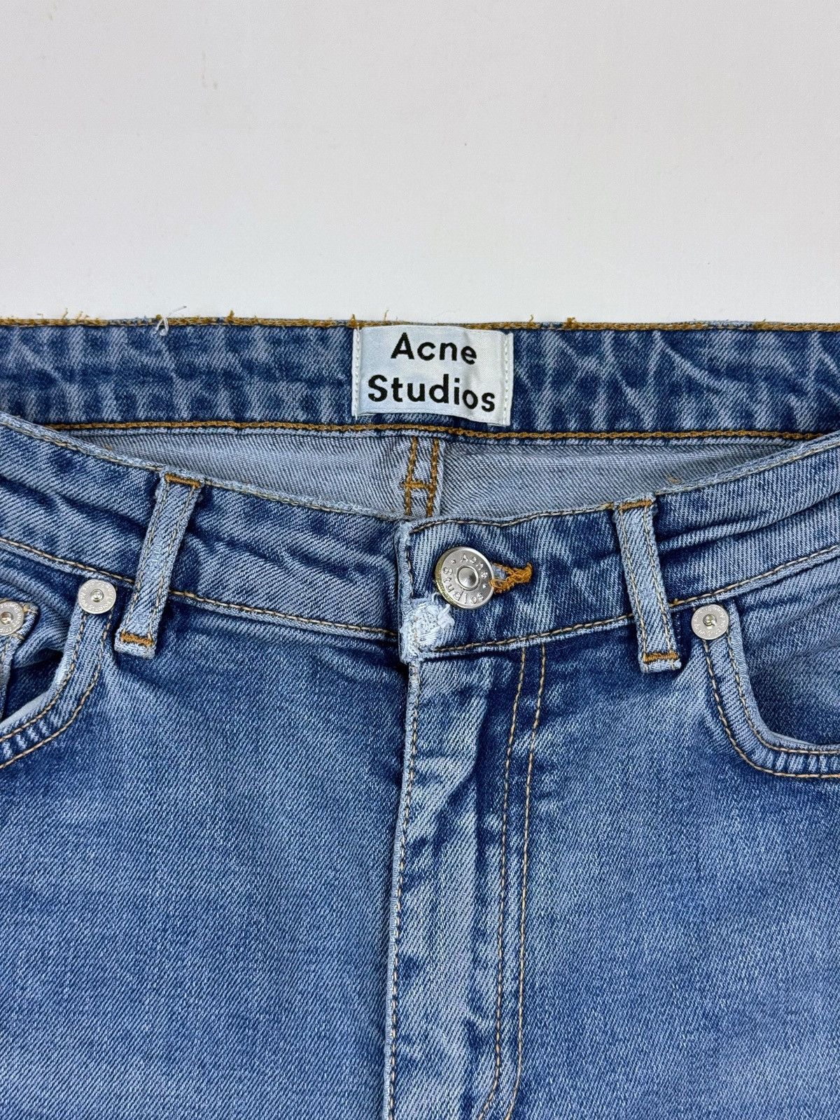 Acne Studios Acne Studios Row Carter Women’s Blue Jeans Size 28" / US 6 / IT 42 - 6 Thumbnail