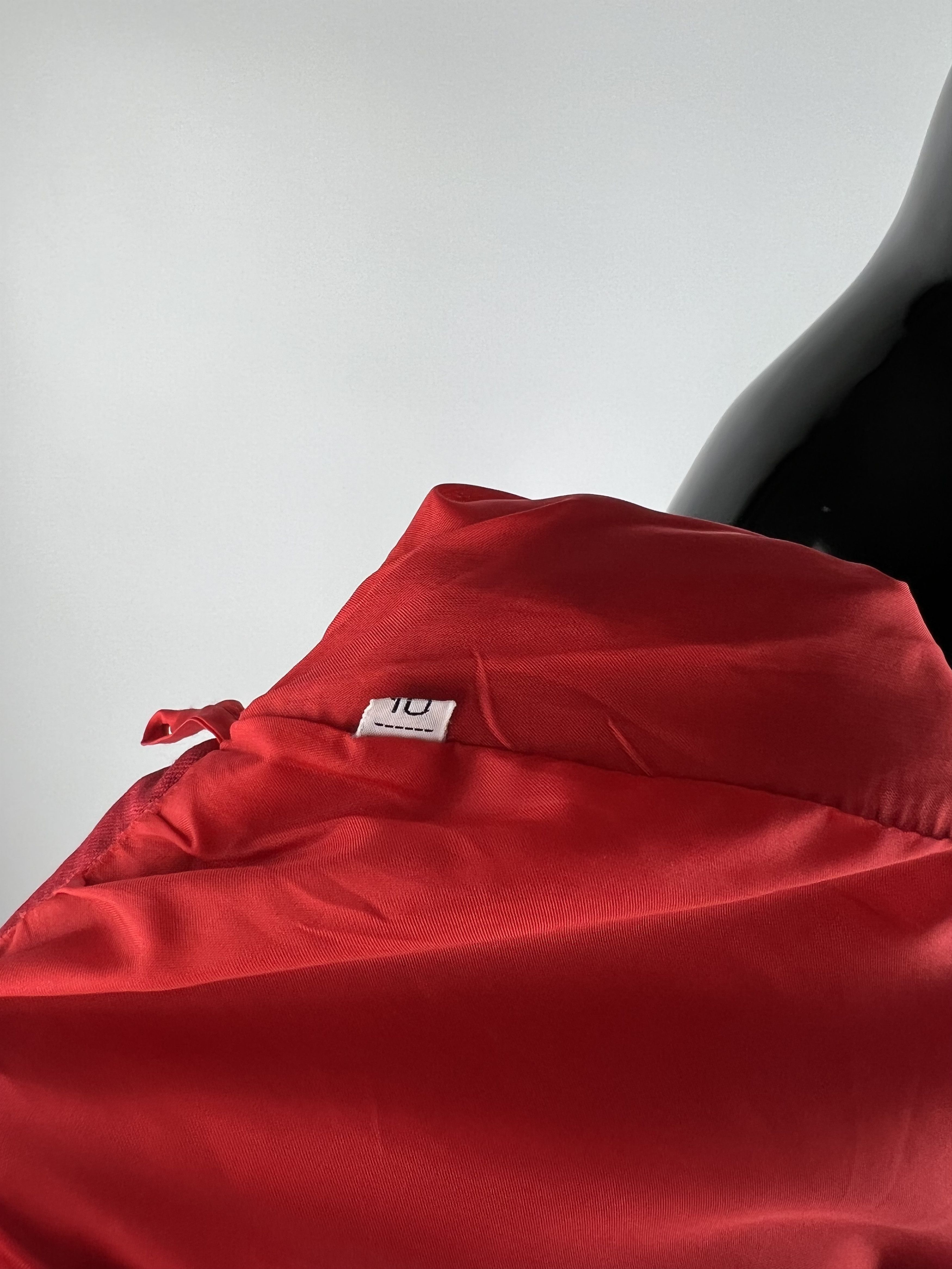 Valentino × Vintage Rare Vintage Valentino Boutique Red Midi Skirt Size 10 Size 27" / US 4 / IT 40 - 6 Thumbnail