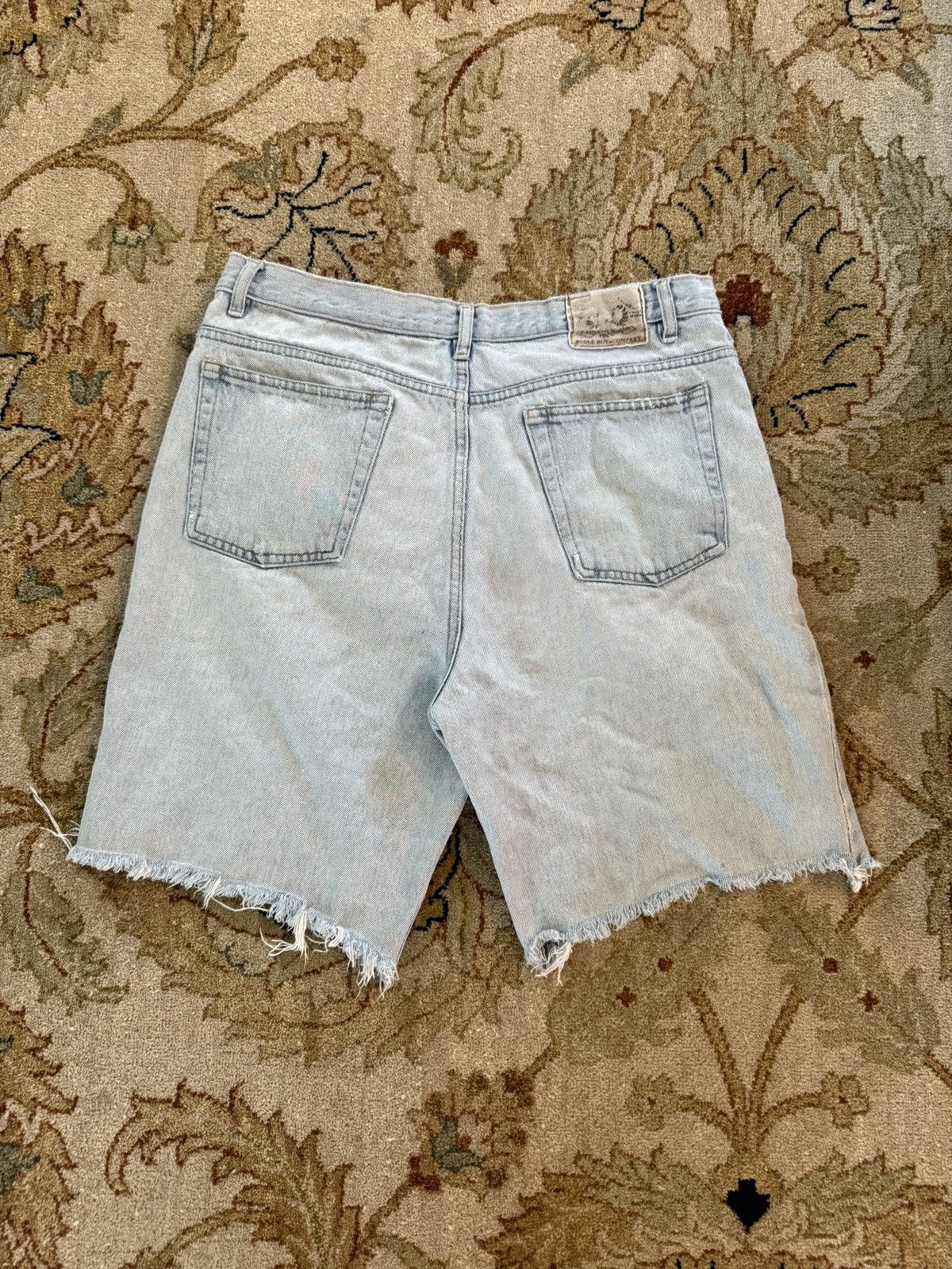 Vintage Vintage Distressed Cutoff Jean Short Size US 34 / EU 50 - 5 Thumbnail