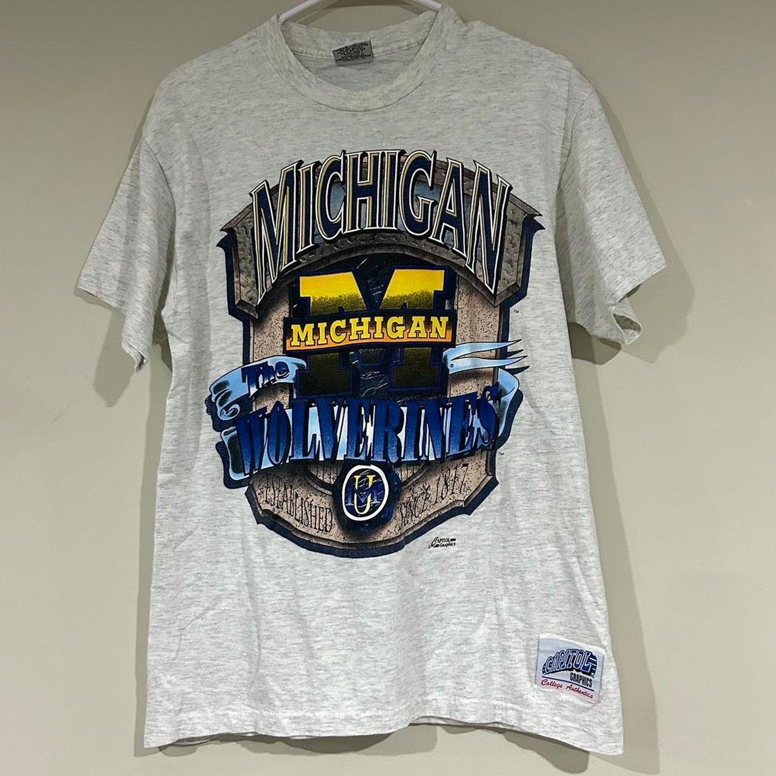 Other Vintage Michigan Wolverines Shirt Size US M / EU 48-50 / 2 - 1 Thumbnail