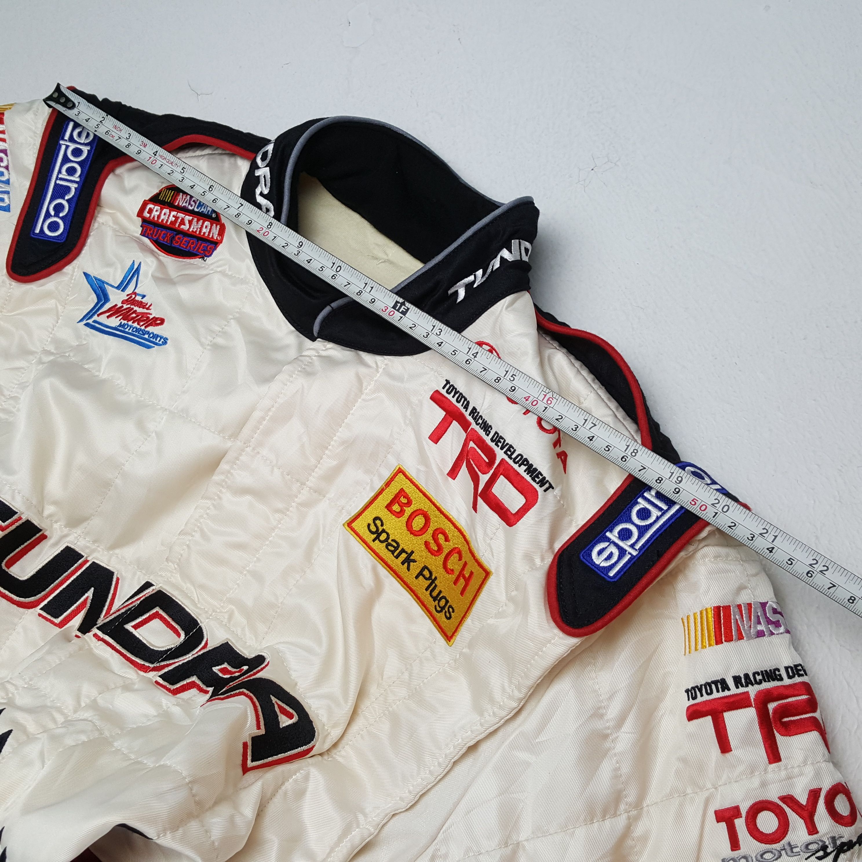 NASCAR × Tundra × Vintage TOYOTA TUNDRA SPARCO Racing Style Coverall Jacket Size US L / EU 52-54 / 3 - 9 Thumbnail
