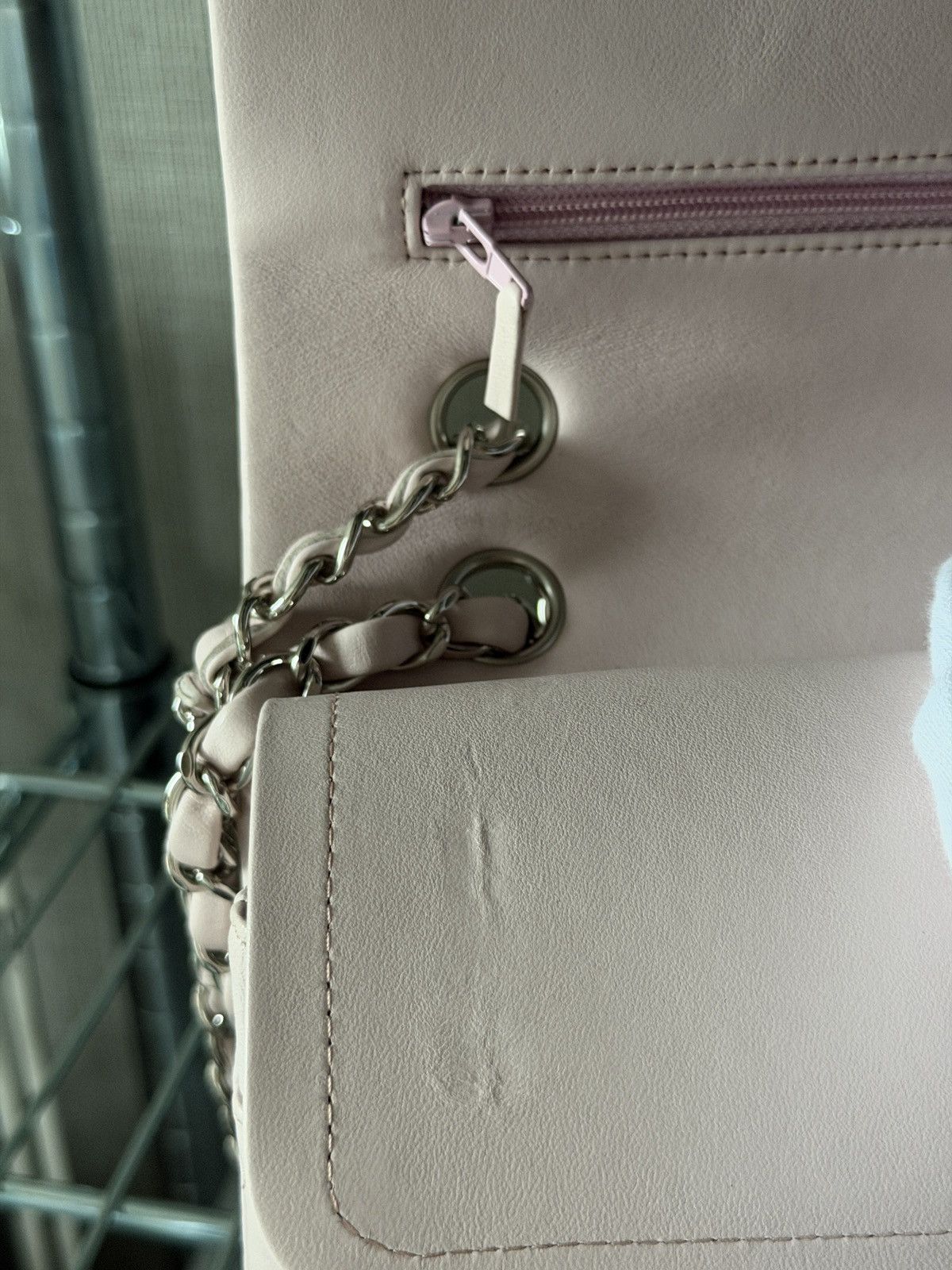 Chanel Chanel Lambskin Classic Flap Medium Handbag Size ONE SIZE - 12 Thumbnail