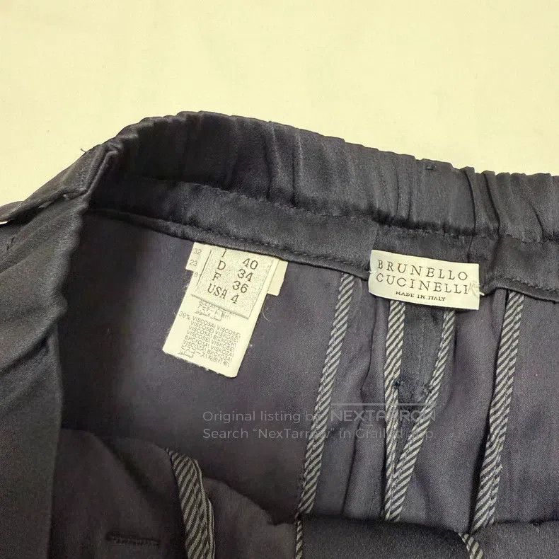 Brunello Cucinelli Brunello Cucinelli Ladies Casual Pants Size 26" / US 2 / IT 38 - 2 Thumbnail