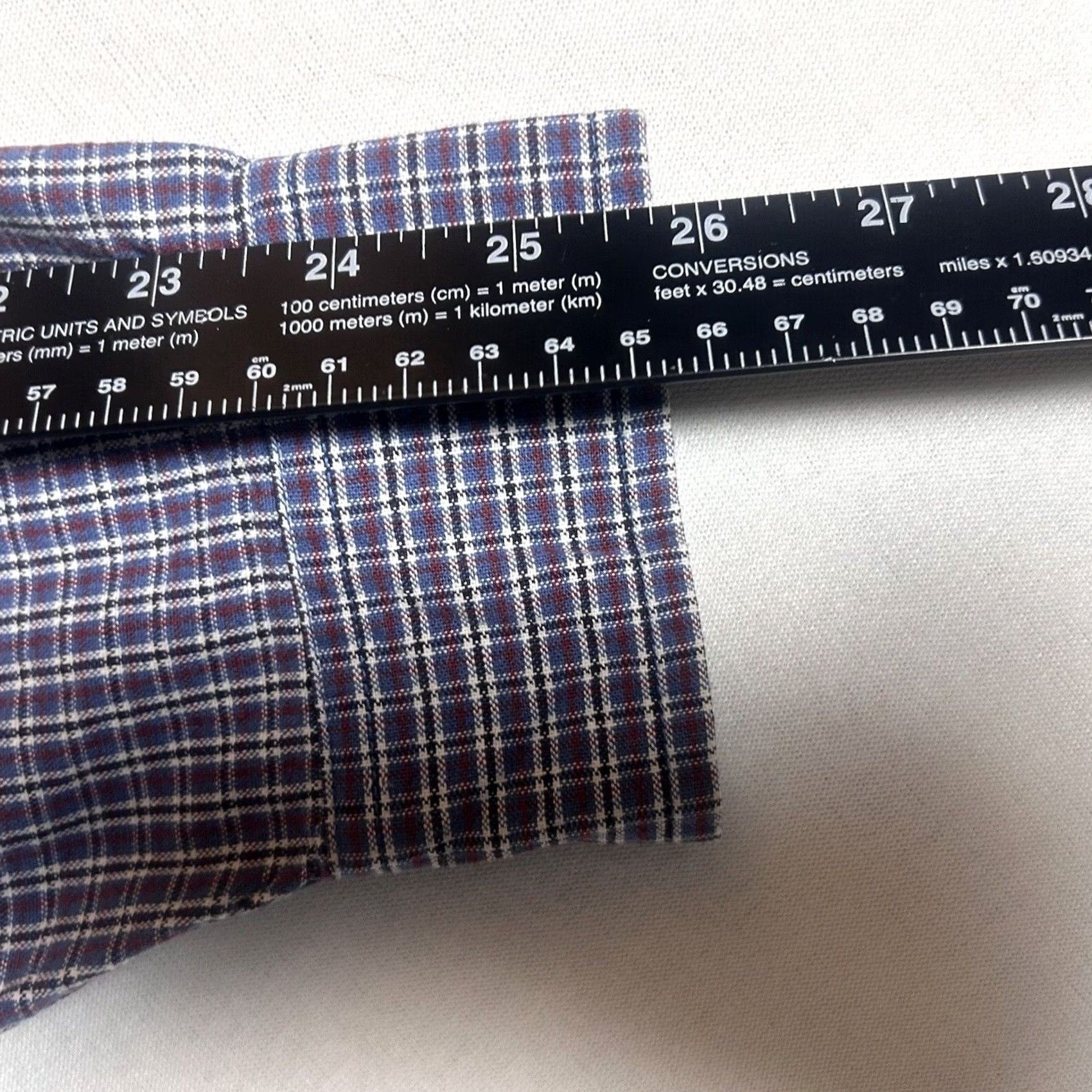 Eddie Bauer Eddie Bauer Mens Plaid Long Sleeve Button-Up Shirt LT Tall Purple Size LT Big & Tall Size US L / EU 52-54 / 3 - 6 Thumbnail
