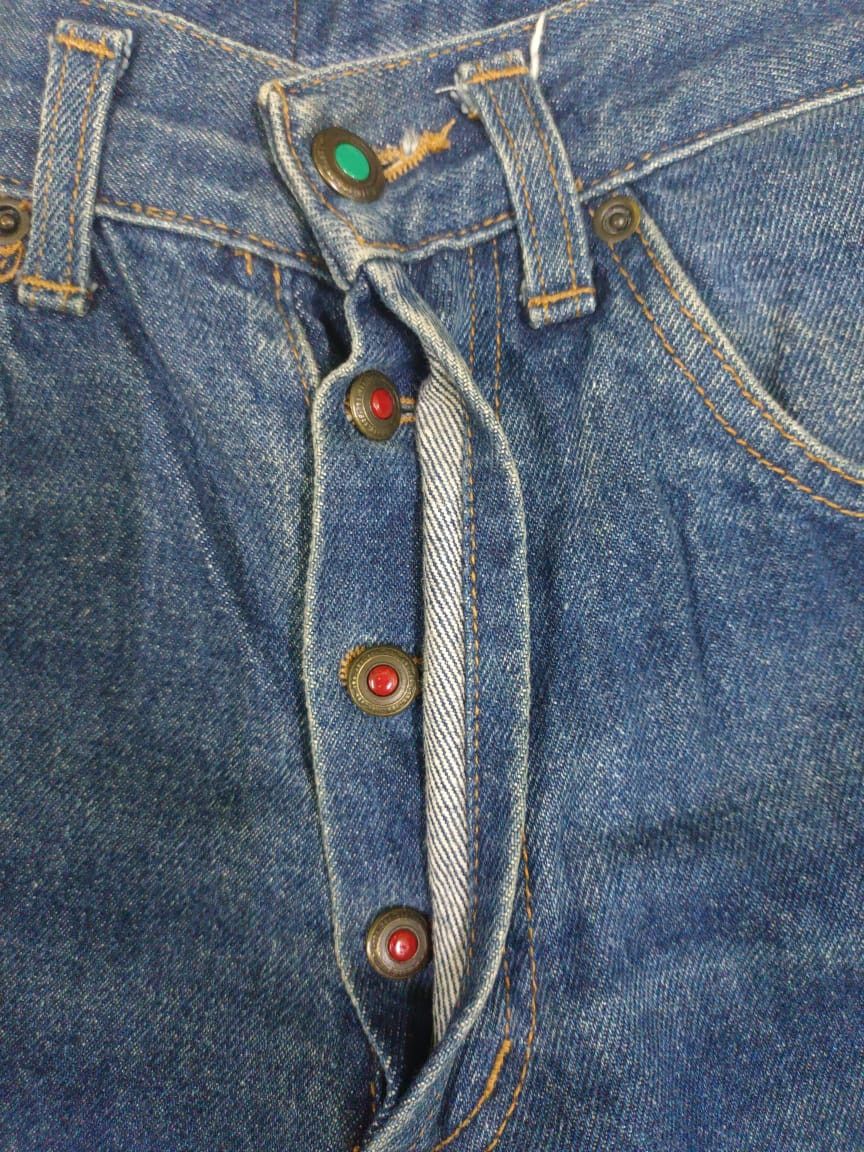 Jean Vintage Rare ixi:z Jeans 0/2607 Made In Italy Size US 28 / EU 44 - 5 Thumbnail