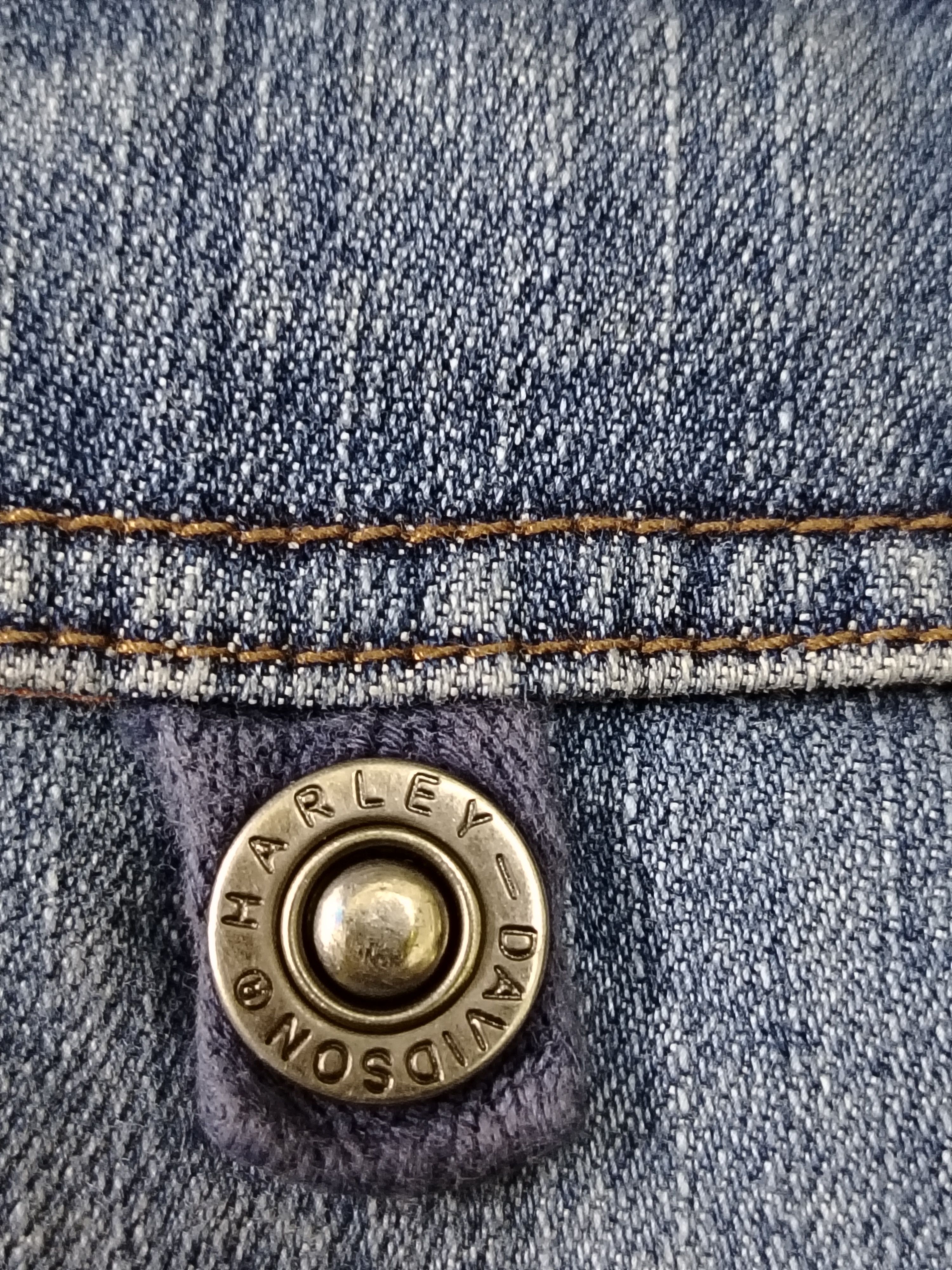 Harley Davidson × Hypebeast Vintage Harley Davidson Style Panelled Denim Size 32" / US 10 / IT 46 - 5 Thumbnail