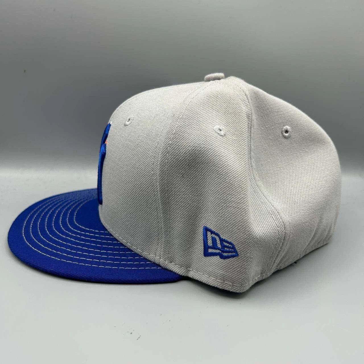 New Era New York Yankees Hat Men 7 3/8 Gray Embroidered Fitted Cap Size ONE SIZE - 7 Thumbnail