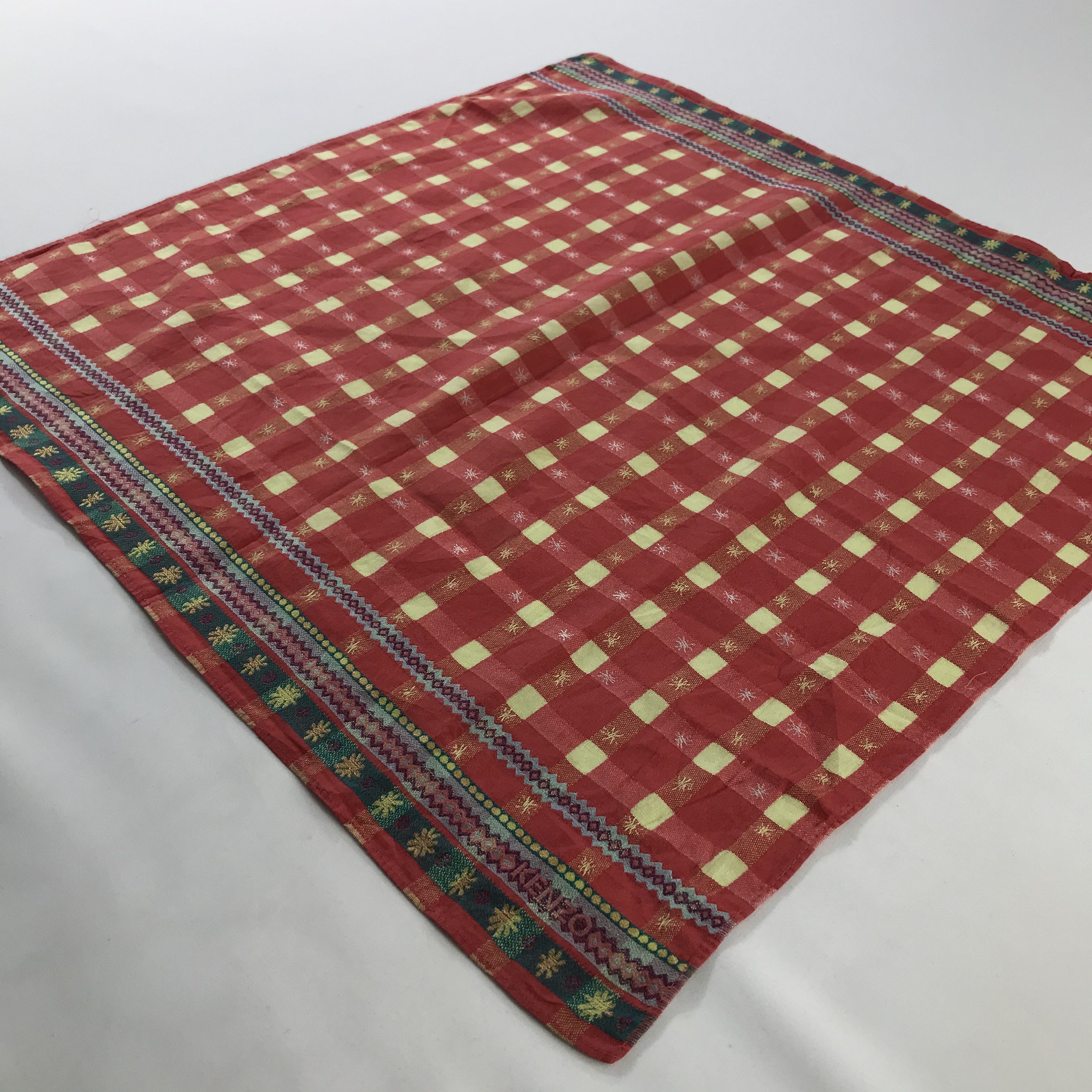 Kenzo × Vintage Kenzo Bandana / Handkerchief / Neckerchief - S1138 Size ONE SIZE - 2 Thumbnail