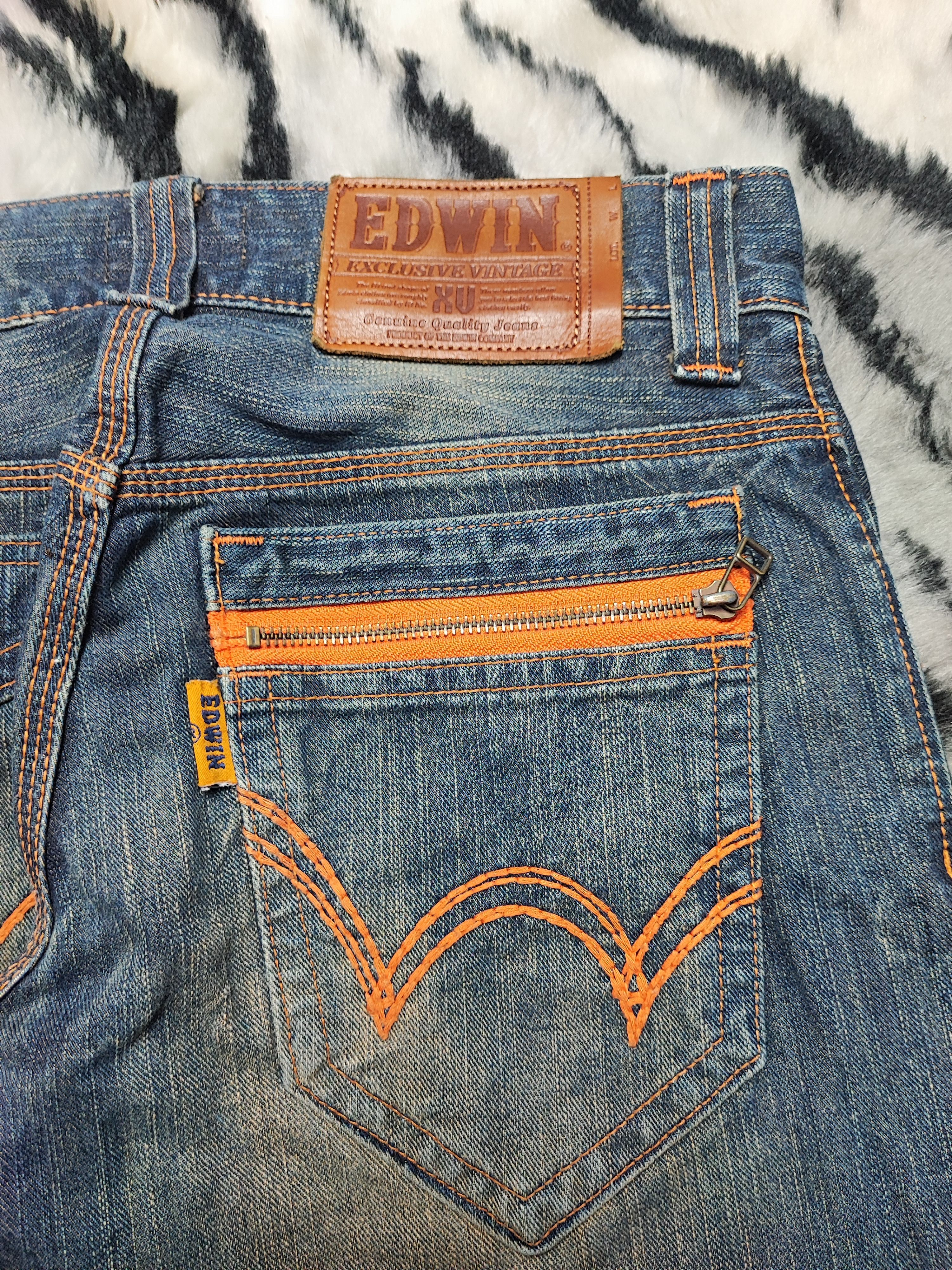 Edwin EDWIN VINTAGE XV FADED JEANS VERY RARE Size US 30 / EU 46 - 14 Thumbnail