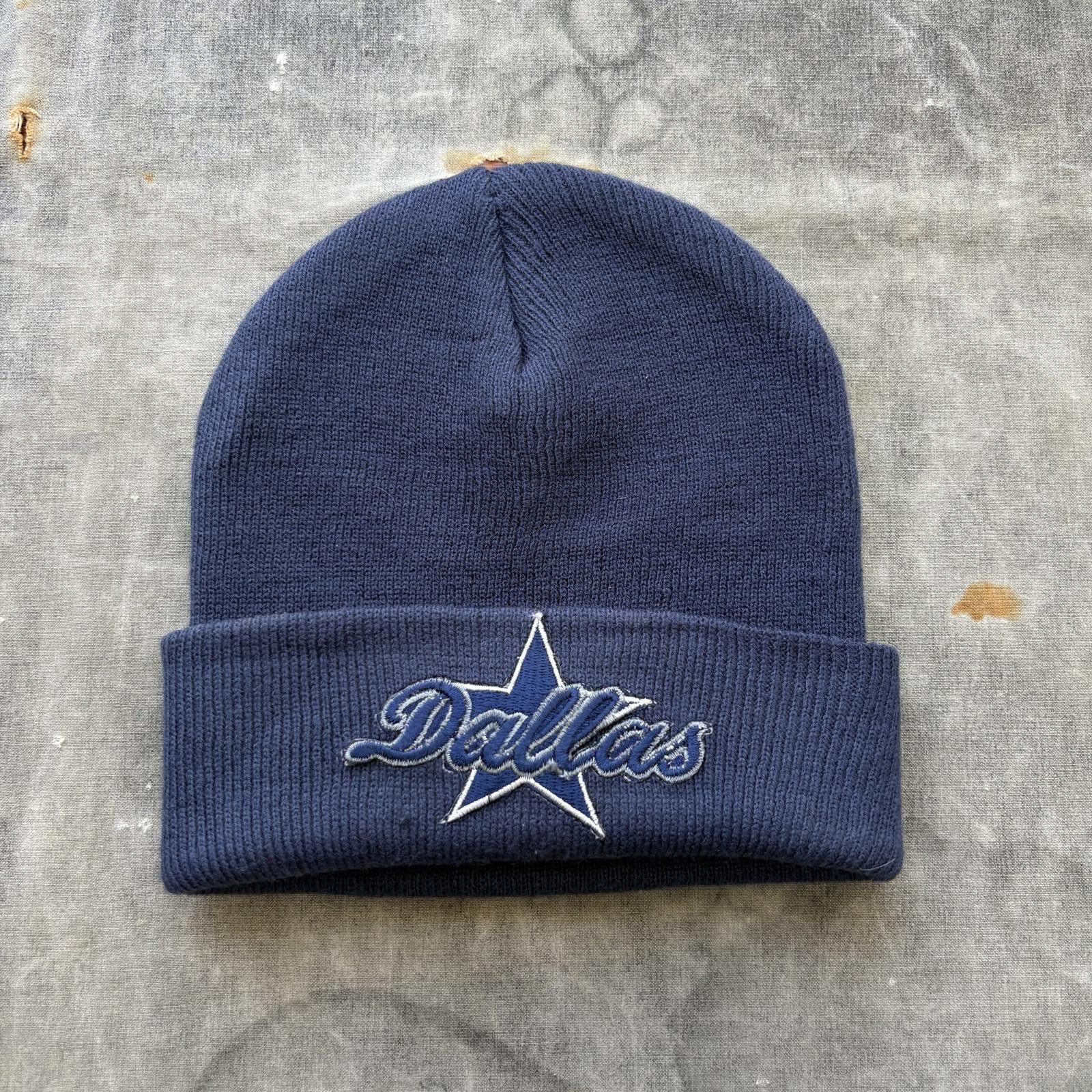 NFL Vintage 90s Dallas Cowboys NFL Sportswear Football Beanie Size ONE SIZE - 1 Thumbnail