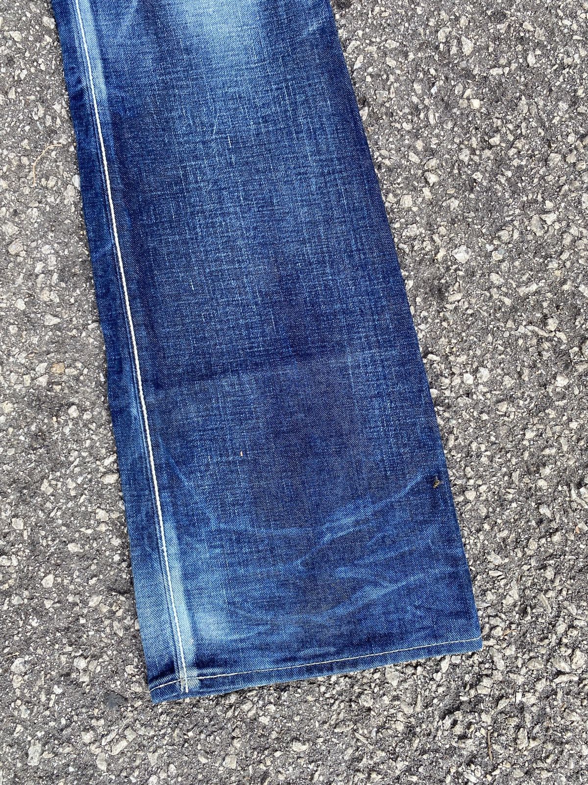 If Six Was Nine × Japanese Brand × Tornado Mart Delay By Ufin & Sons Blue Washed Flare Denim Size US 32 / EU 48 - 5 Thumbnail