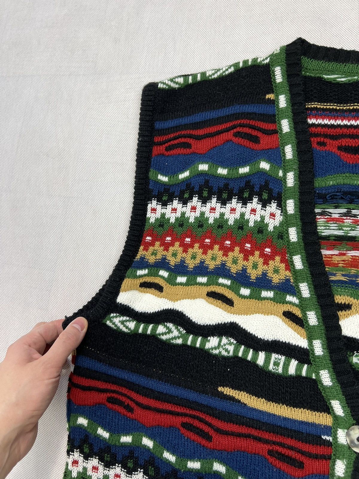 Lacoste Sweater Lacoste patterns vintage style coogi Size US M / EU 48-50 / 2 - 4 Thumbnail