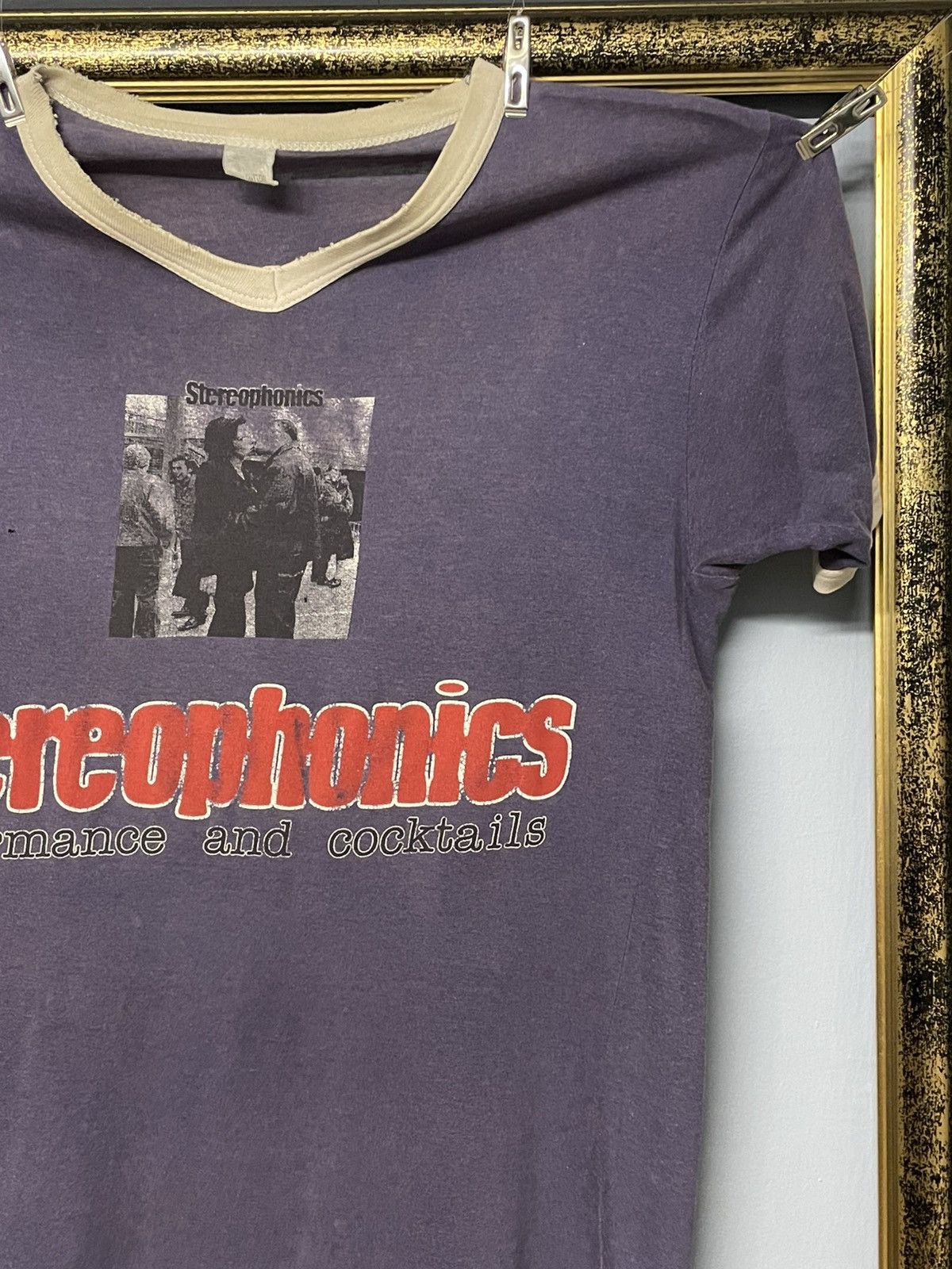 Vintage Vintage 1999 Stereophonics Perfromance&Coctails DistressTee Size US S / EU 44-46 / 1 - 4 Thumbnail