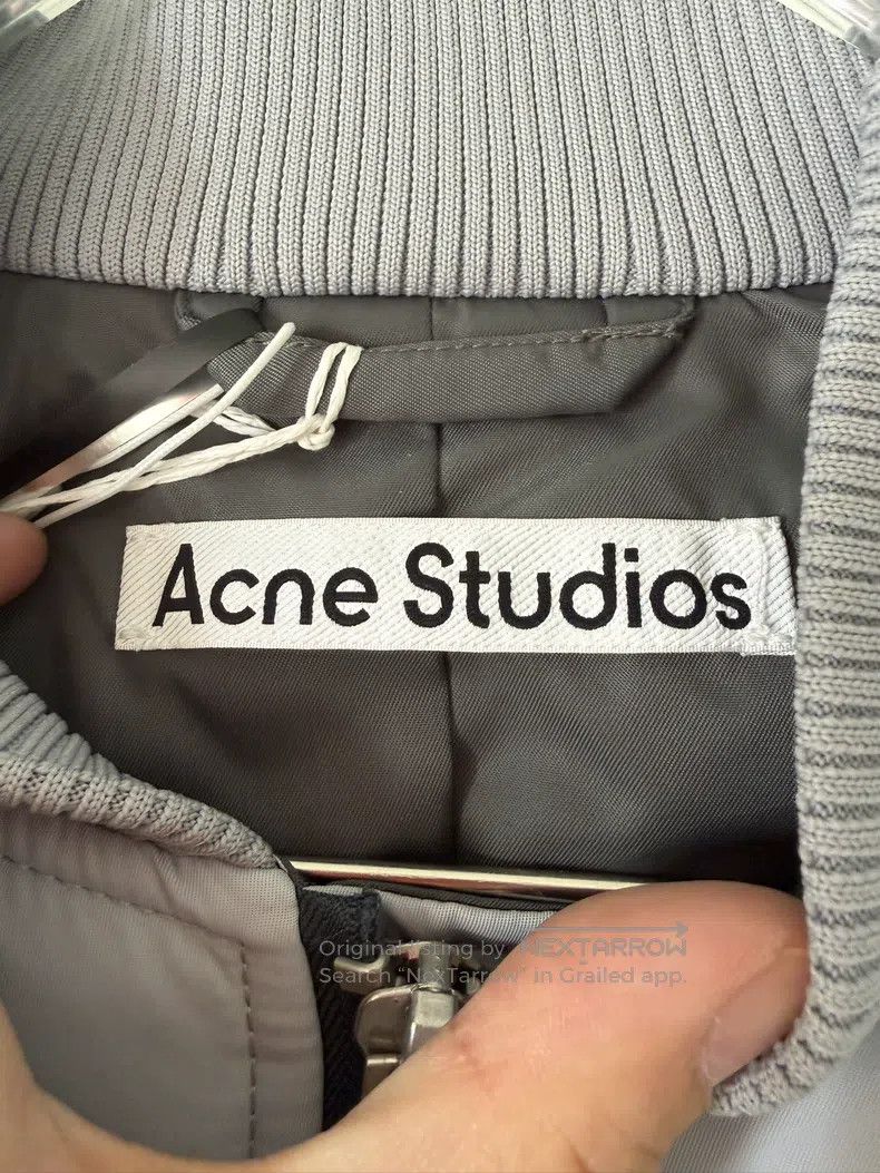 Acne Studios Acne Studios size 30 Light Grey Blue Oversized Pilot Jacket Size 4XL / US 24-26 - 3 Thumbnail