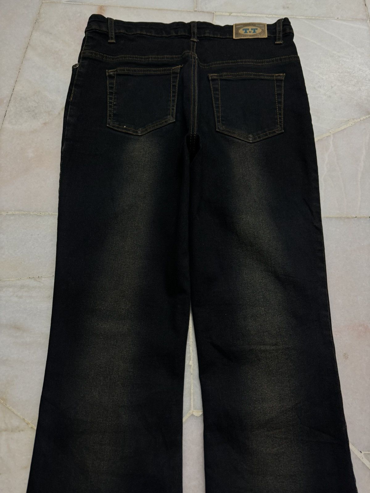 Tornado Mart TORNADO MART STYLE RARE FLARED EMBROIDERY LOGO MUDWASH JAPAN Size US 28 / EU 44 - 10 Thumbnail