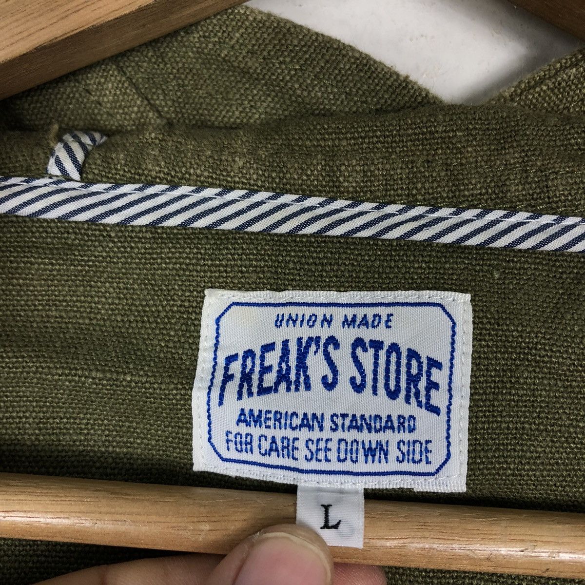 Japanese Brand 🔥90’s Duffle Jacket Wool Freak’s Store Toyo Enterprise Size US L / EU 52-54 / 3 - 14 Thumbnail