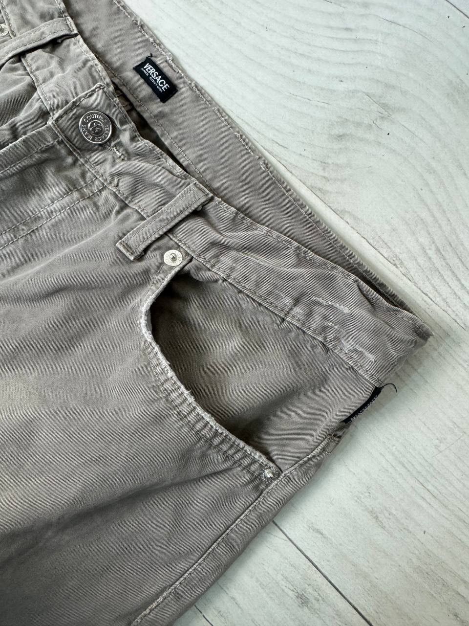 Versace Jeans Couture Vintage Versace Jeans Couture Baggy Big Logo Denim Pants 90s Size US 36 / EU 52 - 9 Thumbnail