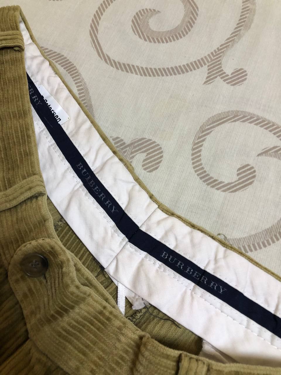 Burberry Burberry London Corduroy Trousers Straight Fit Luxury Pants Size US 32 / EU 48 - 13 Thumbnail