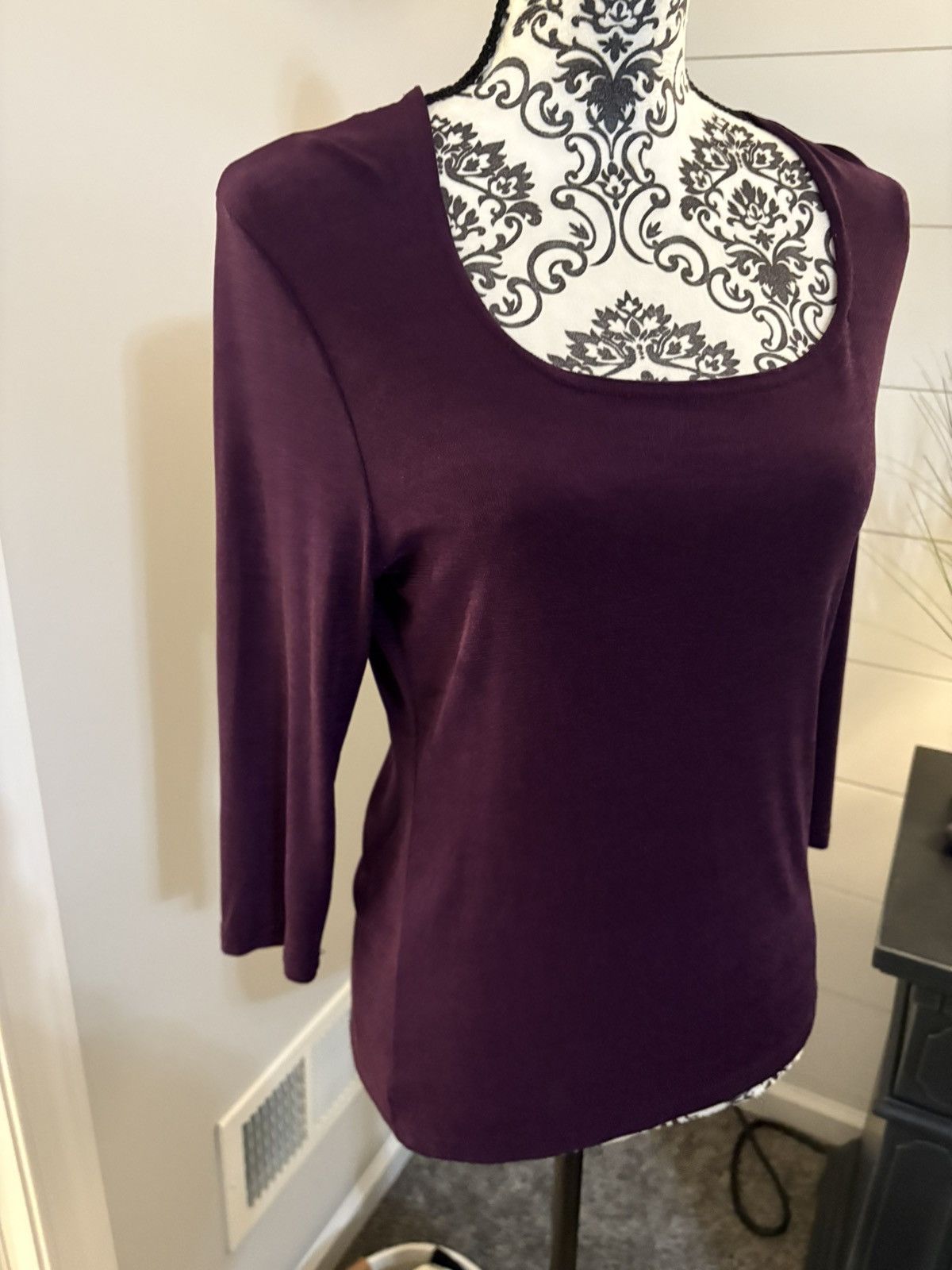 Other Purple size medium scoop neck top Size M / US 6-8 / IT 42-44 - 4 Thumbnail
