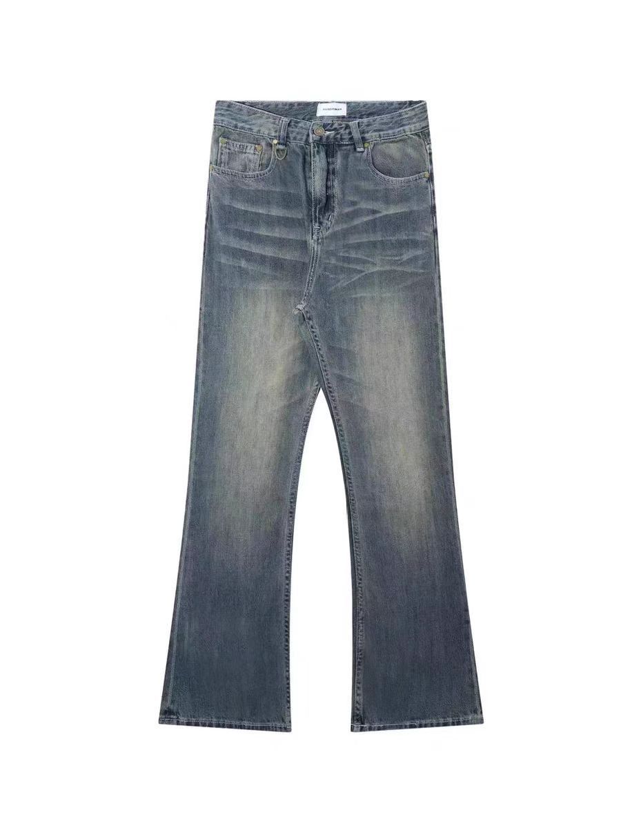 Japanese Brand × Jean Washed micro flare vintage casual jeans Size US 32 / EU 48 - 5 Thumbnail