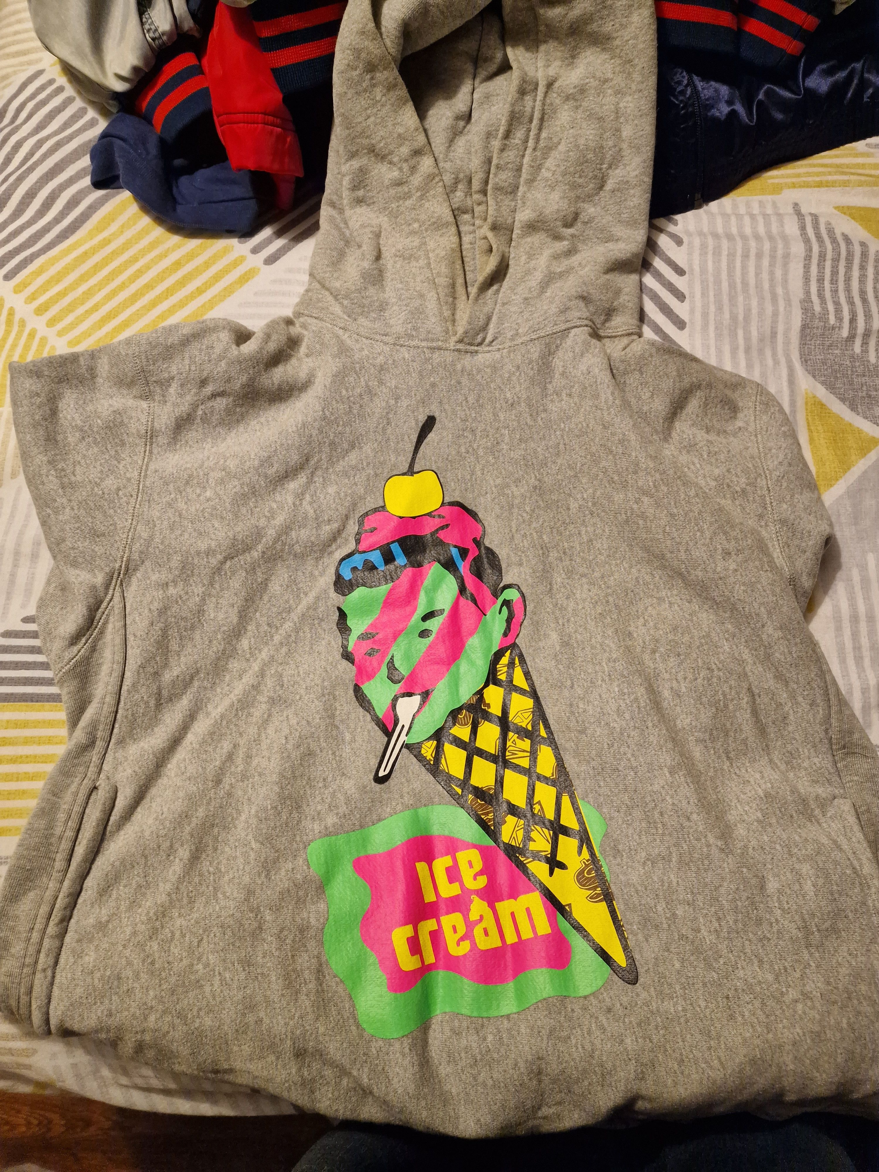 USA購入 BBC ICECREAM CORN トレーナー　ファレルウィリアムス Billionaire Boys Club × Icecream BBC Ice Cream Drip Logo T