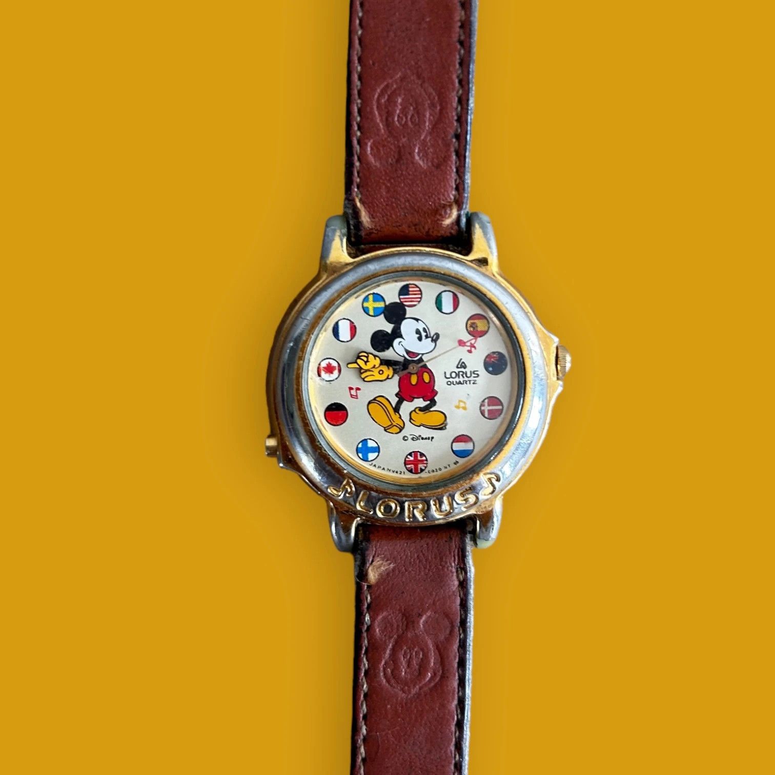 Vintage Vintage Lorus Disney Mickey Mouse Musical Watch Size ONE SIZE - 1 Thumbnail