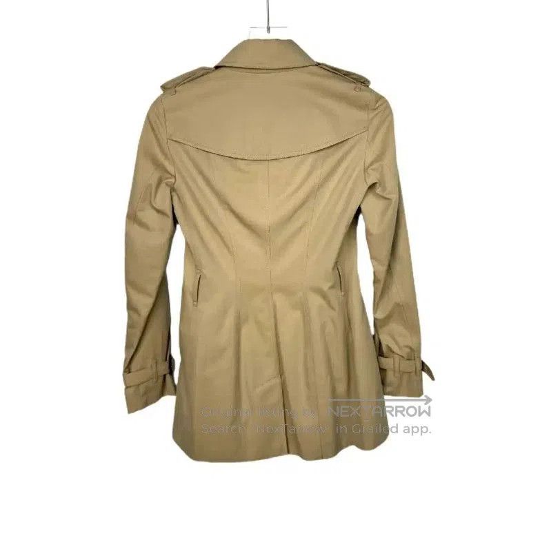 Burberry Burberry Women's Brown Cotton Trench Coat. Size S / US 4 / IT 40 - 2 Thumbnail