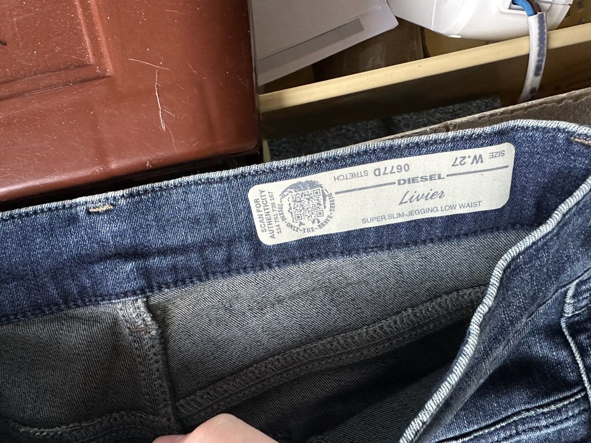 Diesel 🚨Gothic Diesel Regular Slim relax Flared Jeans Womens Size 27" / US 4 / IT 40 - 5 Thumbnail