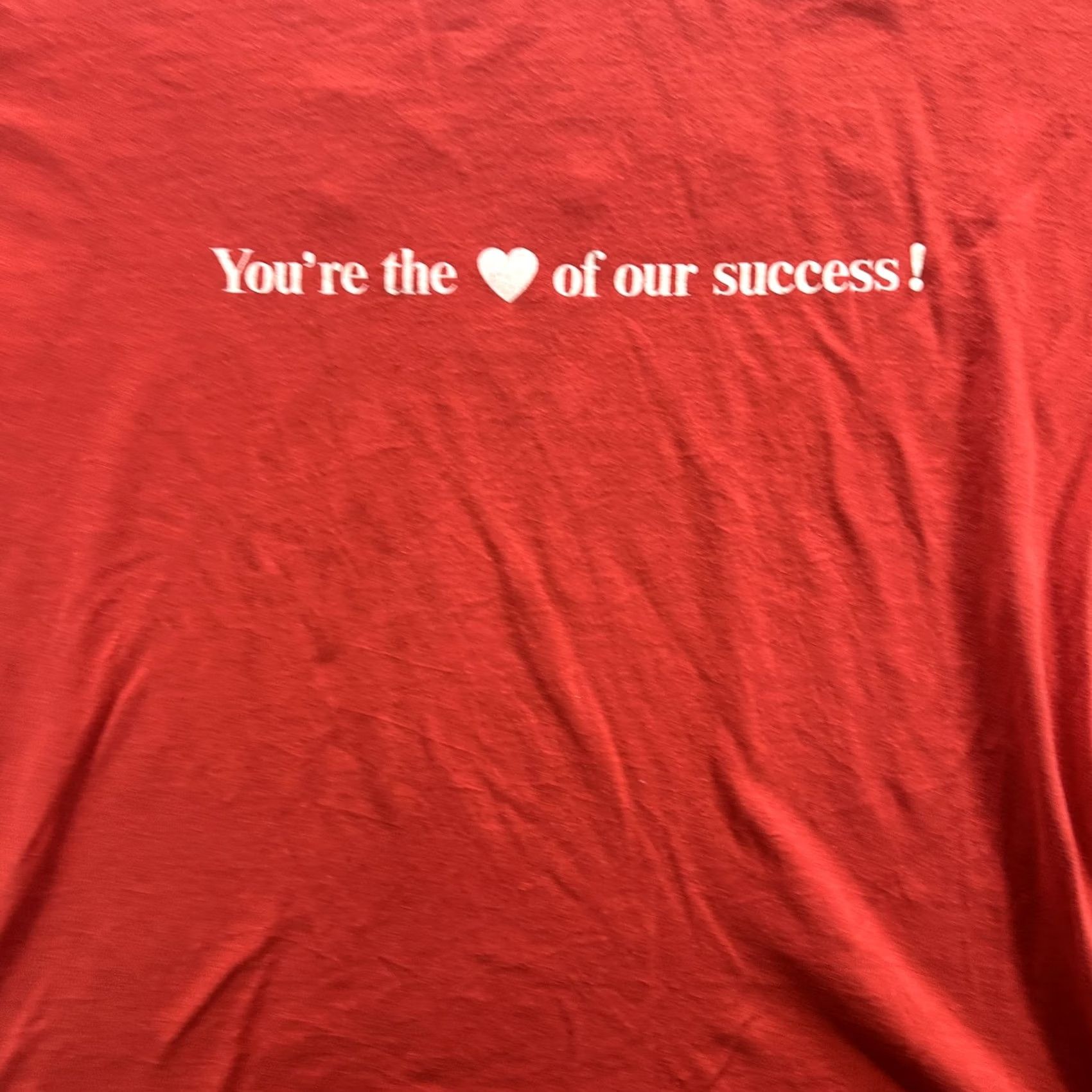 Russell Athletic Vintage Russell Athletic Shirt Mens XL Red FCCH Heart Graphic Tee Made USA 90s Size US XL / EU 56 / 4 - 4 Thumbnail