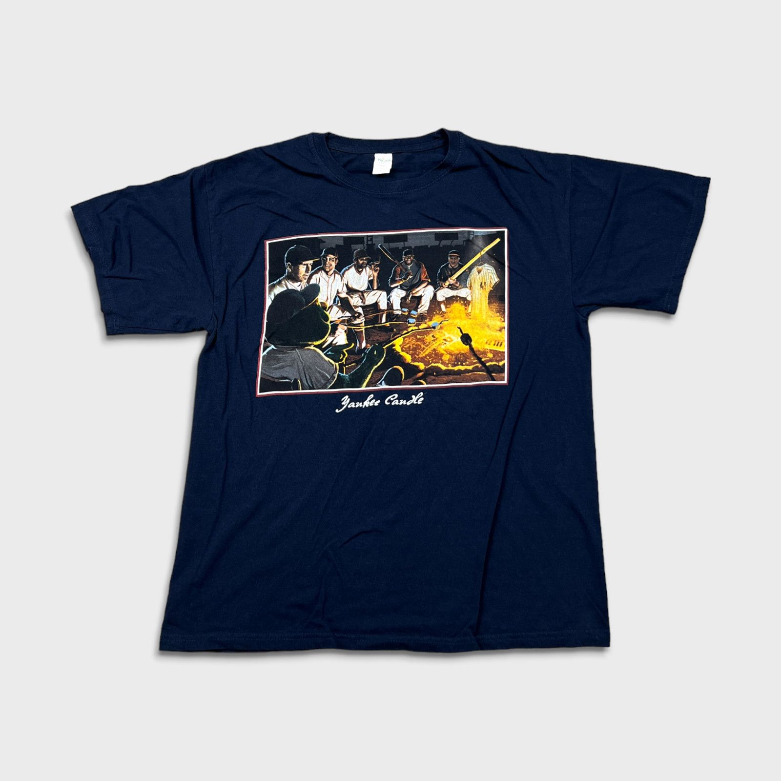 MLB × Vintage Vintage New York Yankees T Shirt Team MLB Baseball Y2K Tee Size US L / EU 52-54 / 3 - 1 Thumbnail