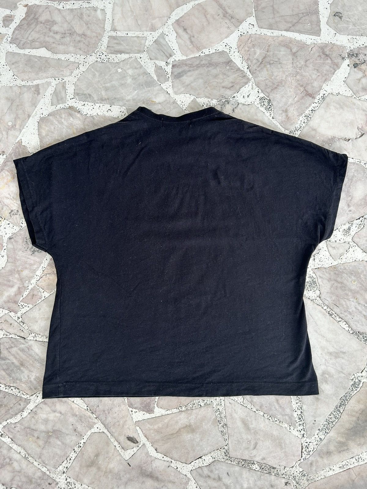 Issey Miyake Nenet Vintage Issey Miyake Black Tee Size US S / EU 44-46 / 1 - 2 Thumbnail