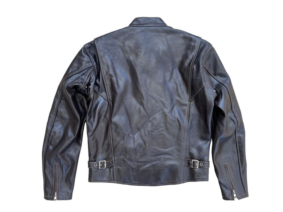 The Flat Head Vintage MET’Z Japan Horse Leather Racer Jacket | Grailed