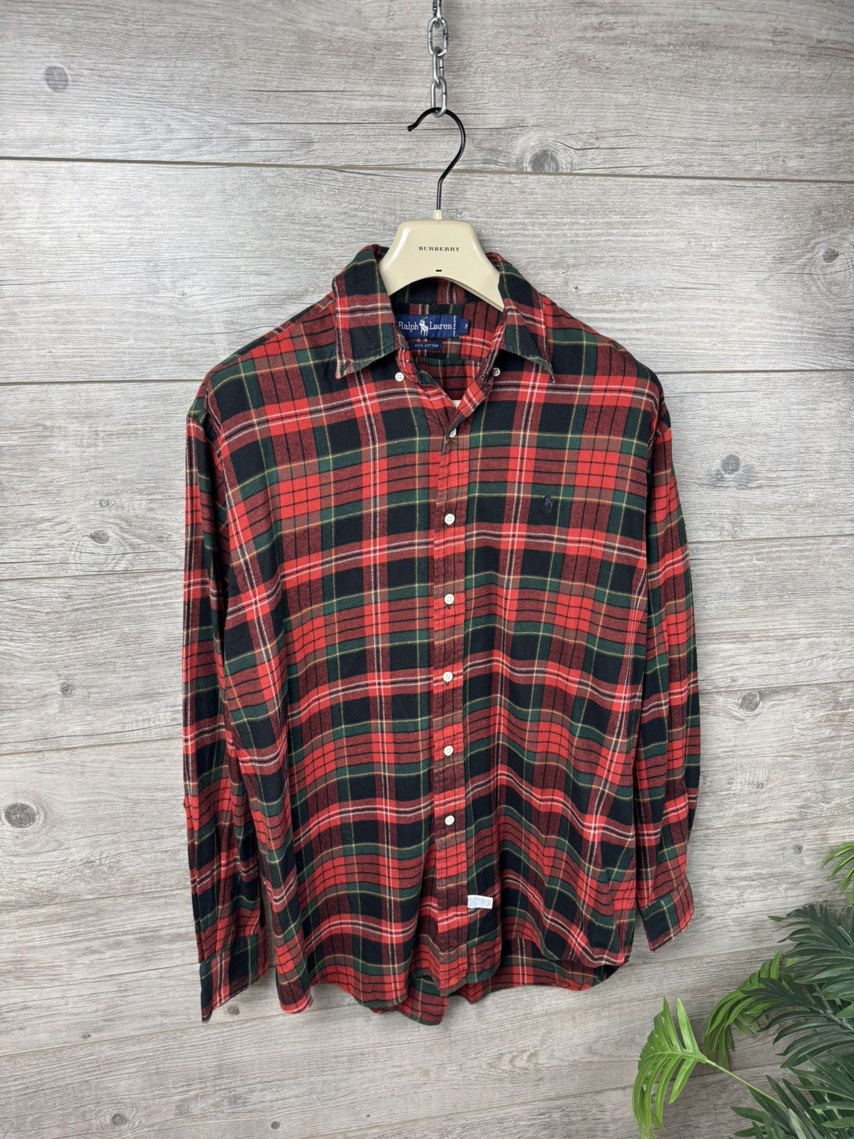 Polo Ralph Lauren POLO RALPH LAUREN Flannel shirt with long sleeves size M Size US M / EU 48-50 / 2 - 13 Thumbnail