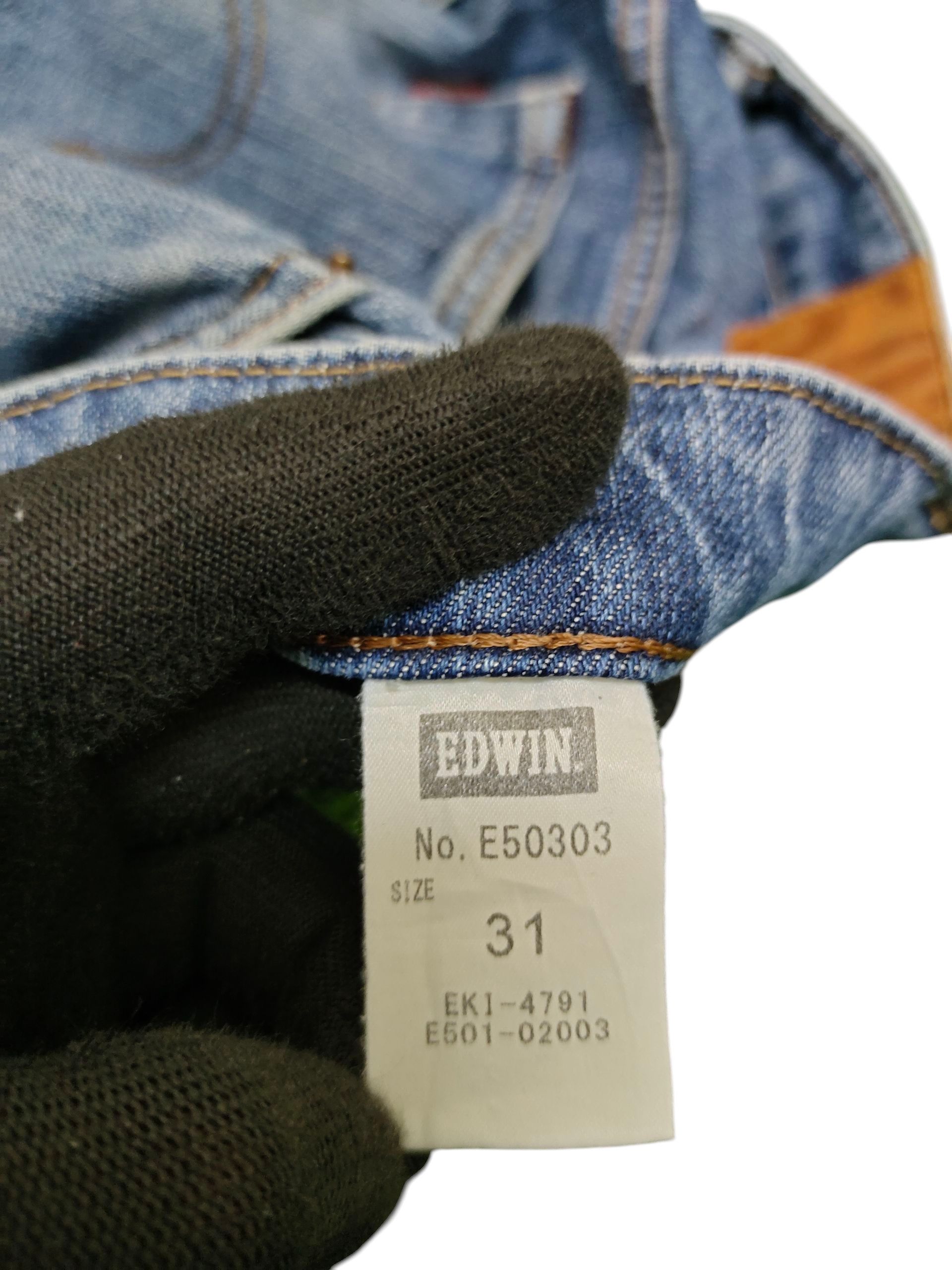 Comme des Garcons × Undercover Vintage Edwin 503 Clawmark Distress Denim Jeans Size US 31 - 12 Thumbnail
