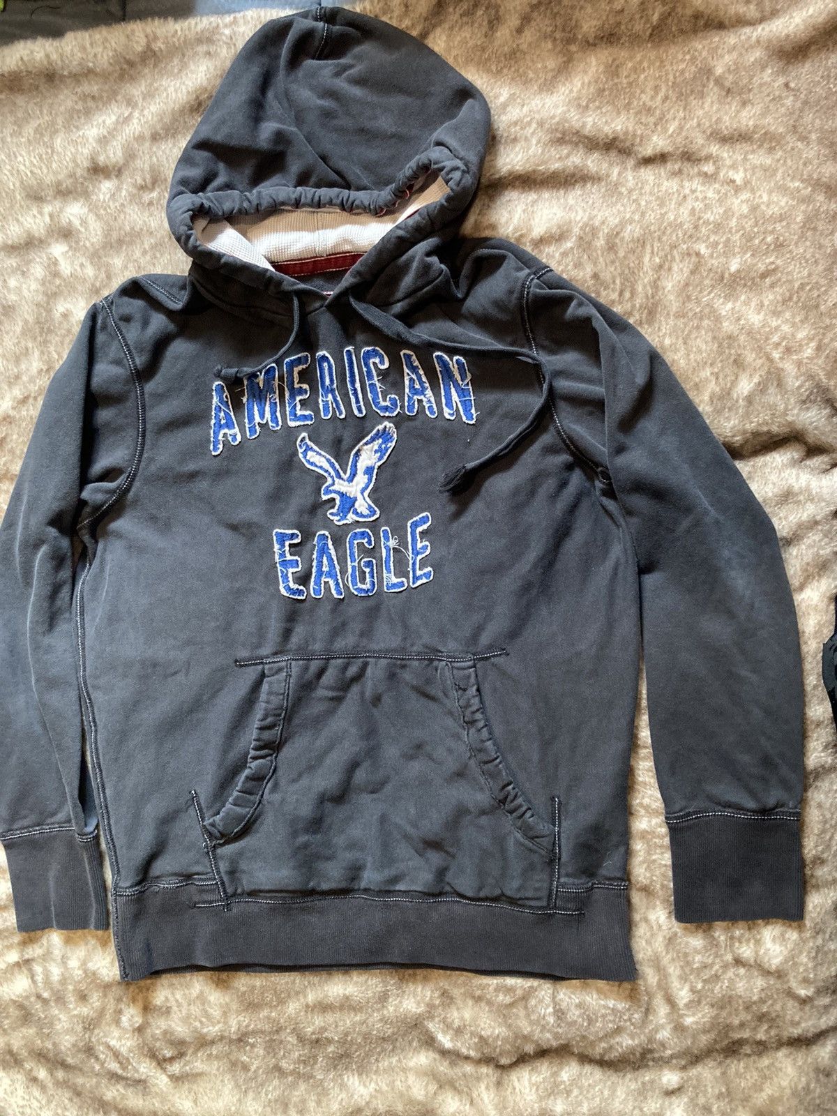 American Eagle Outfitters Men’s Large Vintage American Eagle Hoodie Size US L / EU 52-54 / 3 - 1 Thumbnail