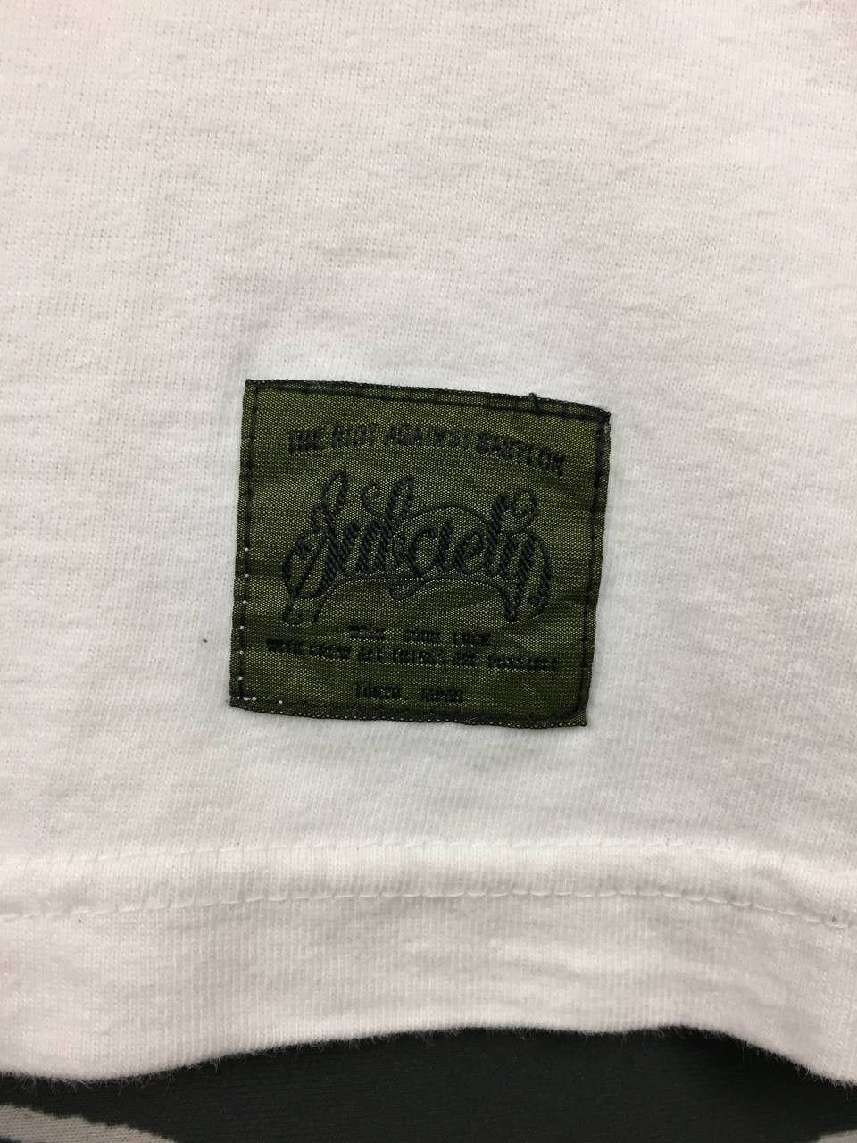 Japanese Brand Subciety Japanese Streetwear Script Logo Long Sleeve Tee Size US XL / EU 56 / 4 - 5 Thumbnail