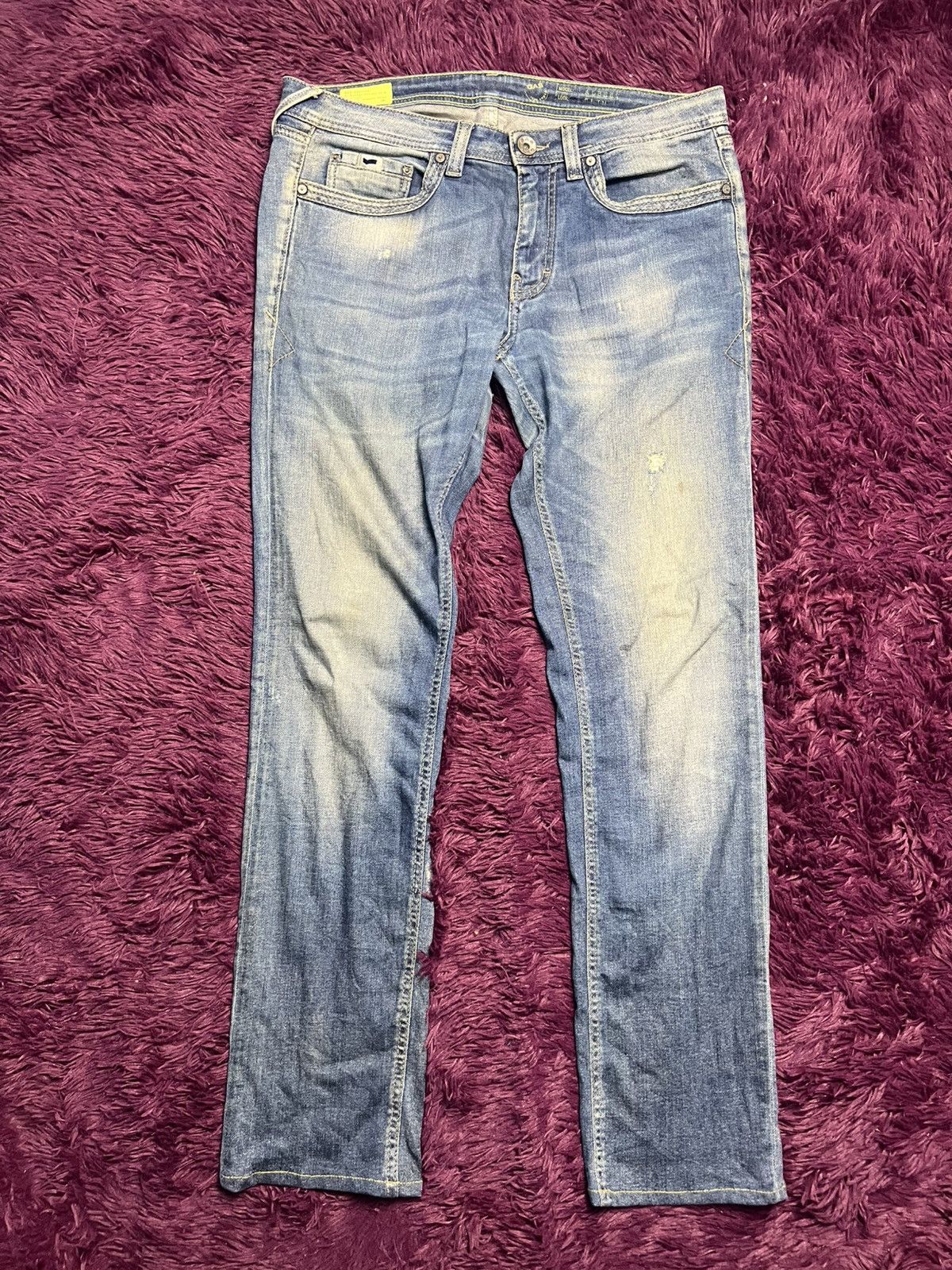 GAS GAS JEANS Italy Premium Denim - ALBERT Model Slim Fit (47) Size US 33 - 1 Thumbnail