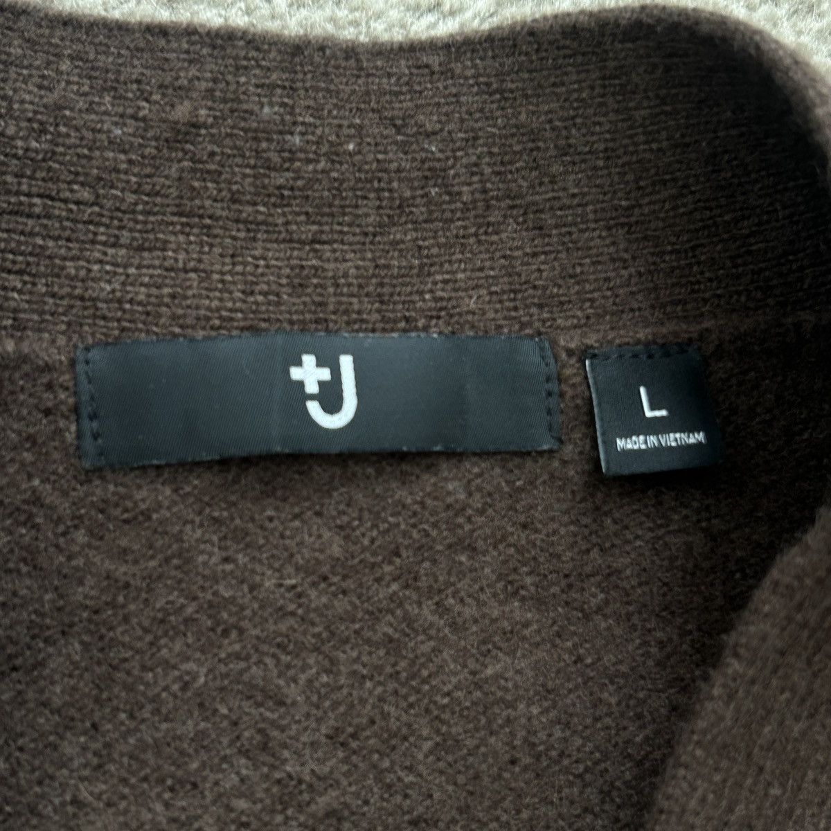 Jil Sander × Uniqlo Uniqlo x Jil Sander +J Brown Wool Cardigan Sweater Size US L / EU 52-54 / 3 - 4 Thumbnail