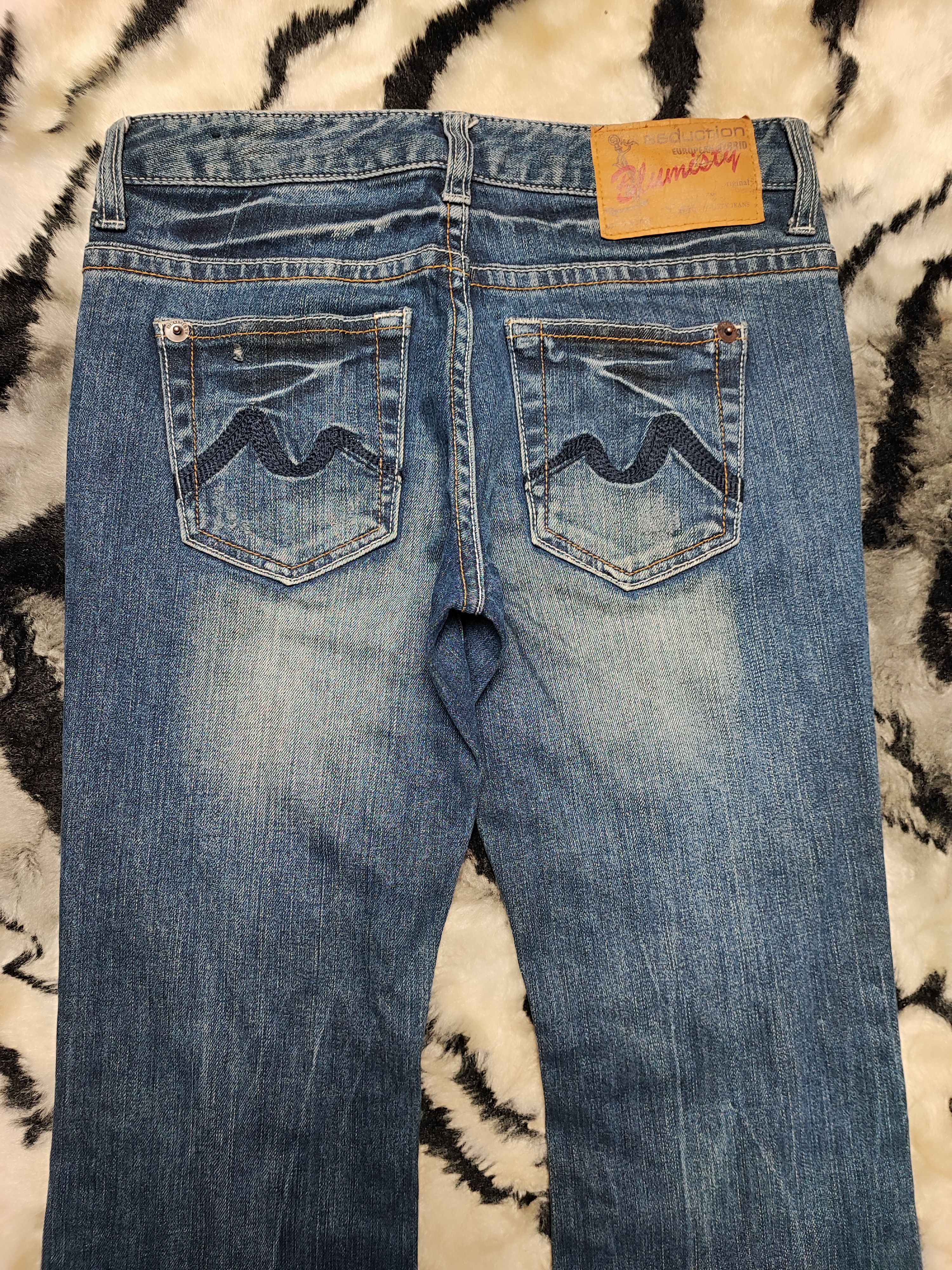 Japanese Brand Jeans Bootcut Flare Size 27" / US 4 / IT 40 - 14 Thumbnail