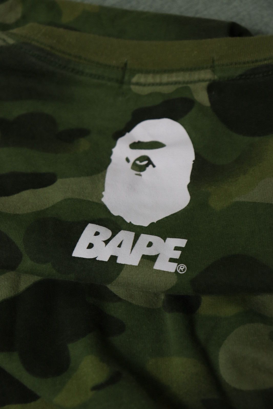 Bape BAPE A Bathing Ape Soldier Tee Camo Green Size M Military Size US M / EU 48-50 / 2 - 8 Thumbnail
