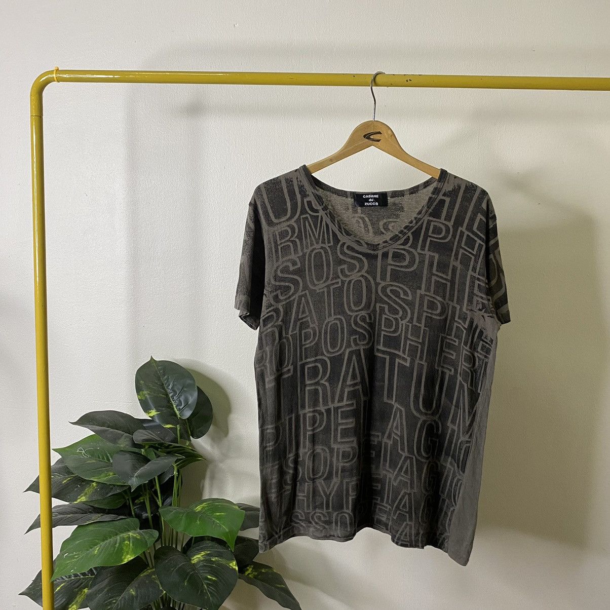CABANE de ZUCCa Cabane de Zucca Overprint Tee Size US M / EU 48-50 / 2 - 1 Thumbnail