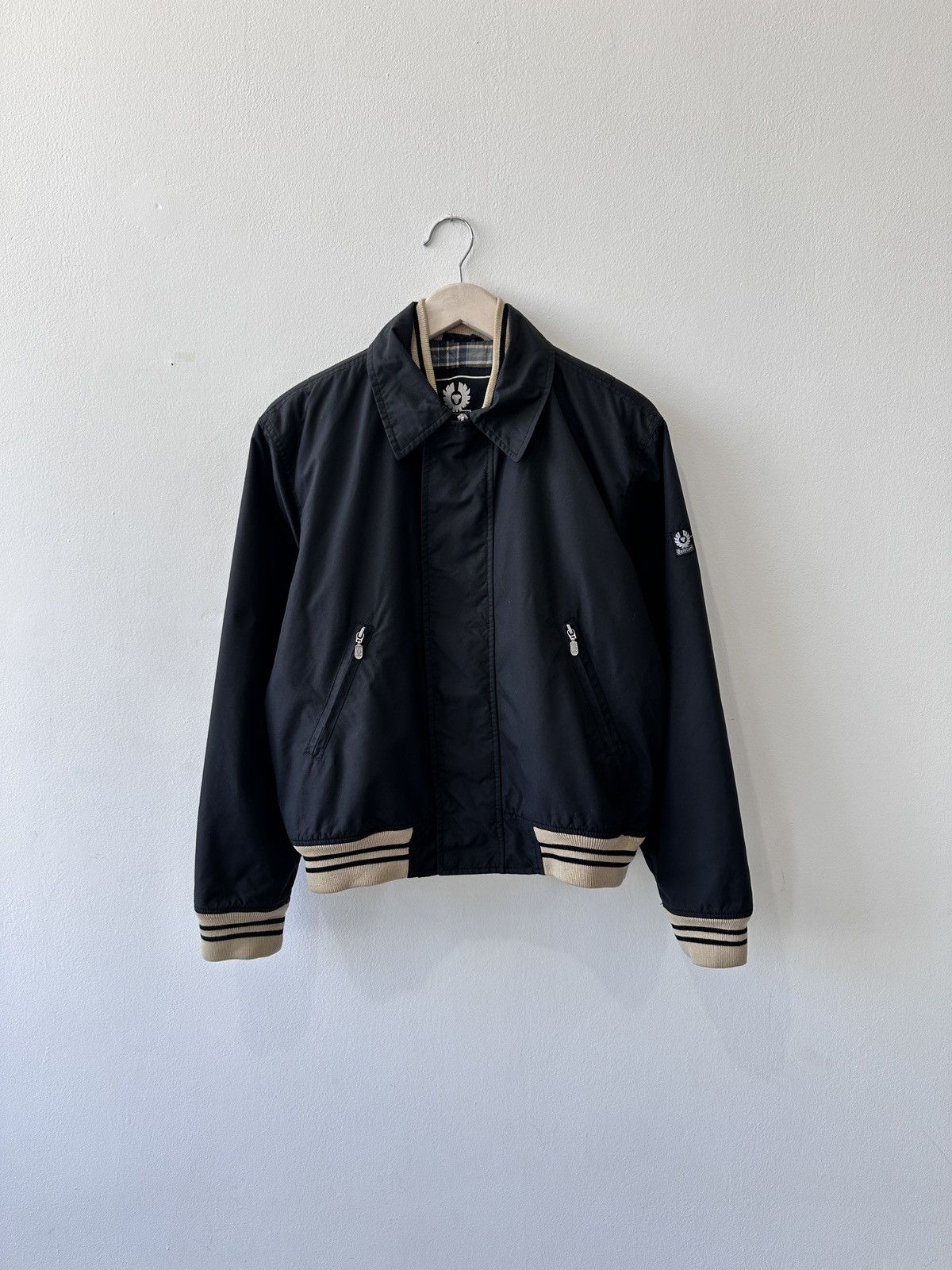 Belstaff Rare Vintage Belstaff Bomber Jacket S Black Made in England Size US S / EU 44-46 / 1 - 1 Thumbnail