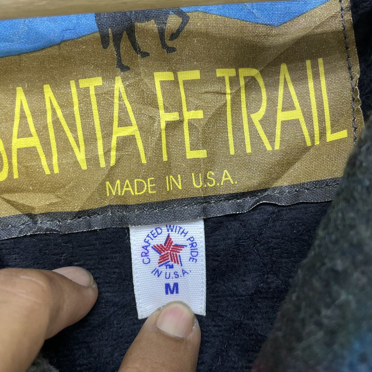 Native × Pendleton 💥Vintage Warm Jacket Santa Fe Trail Native Made In Usa Size US M / EU 48-50 / 2 - 8 Thumbnail
