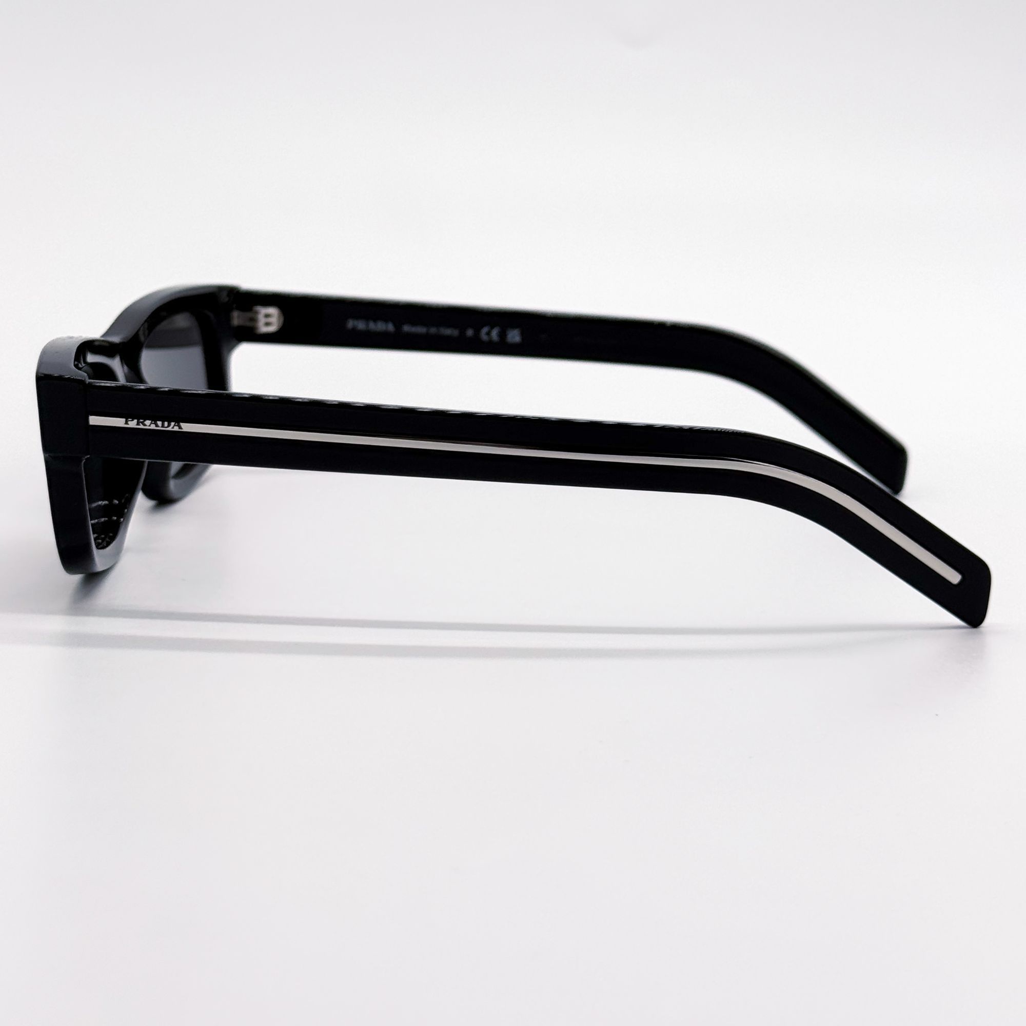 Prada NEW PRADA SUNGLASSES PRB11S 16K731 BLACK PR B11S, SPR B11S Size ONE SIZE - 6 Thumbnail