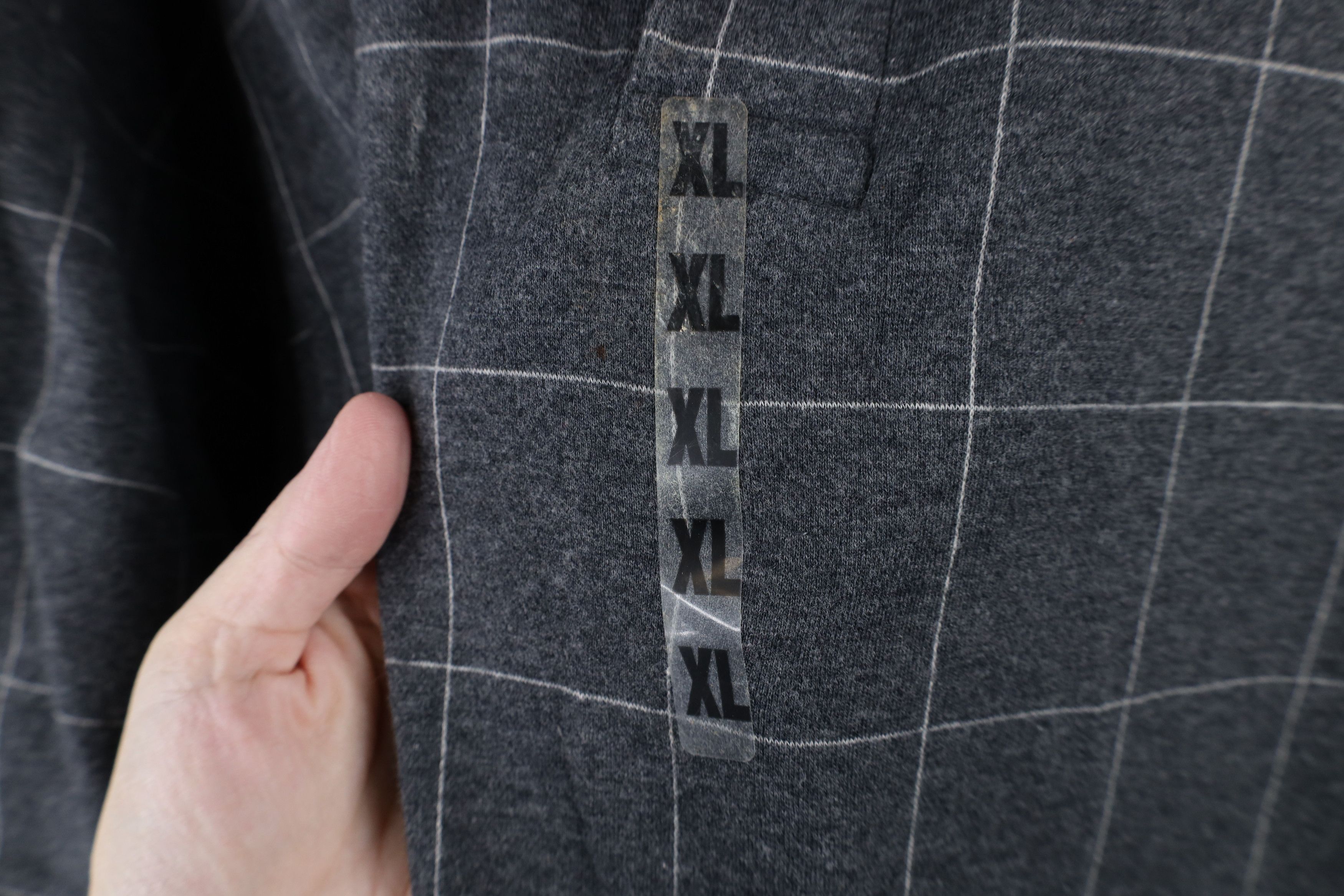 Vintage Deadstock Vintage 90s Streetwear Collared Polo Shirt Gray Size US XL / EU 56 / 4 - 7 Thumbnail