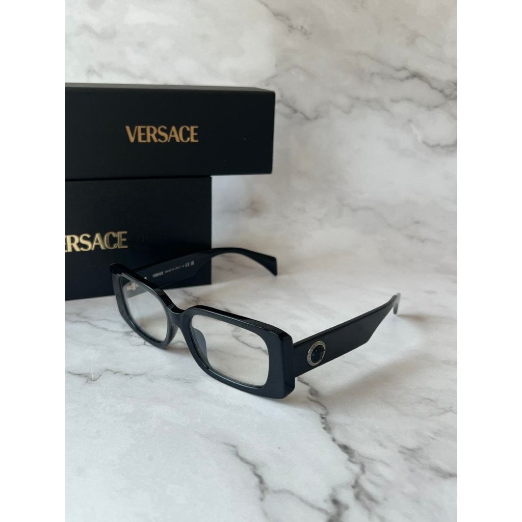 Versace NEW Versace VE3362U Black Frames Eyeglasses Size ONE SIZE - 4 Thumbnail